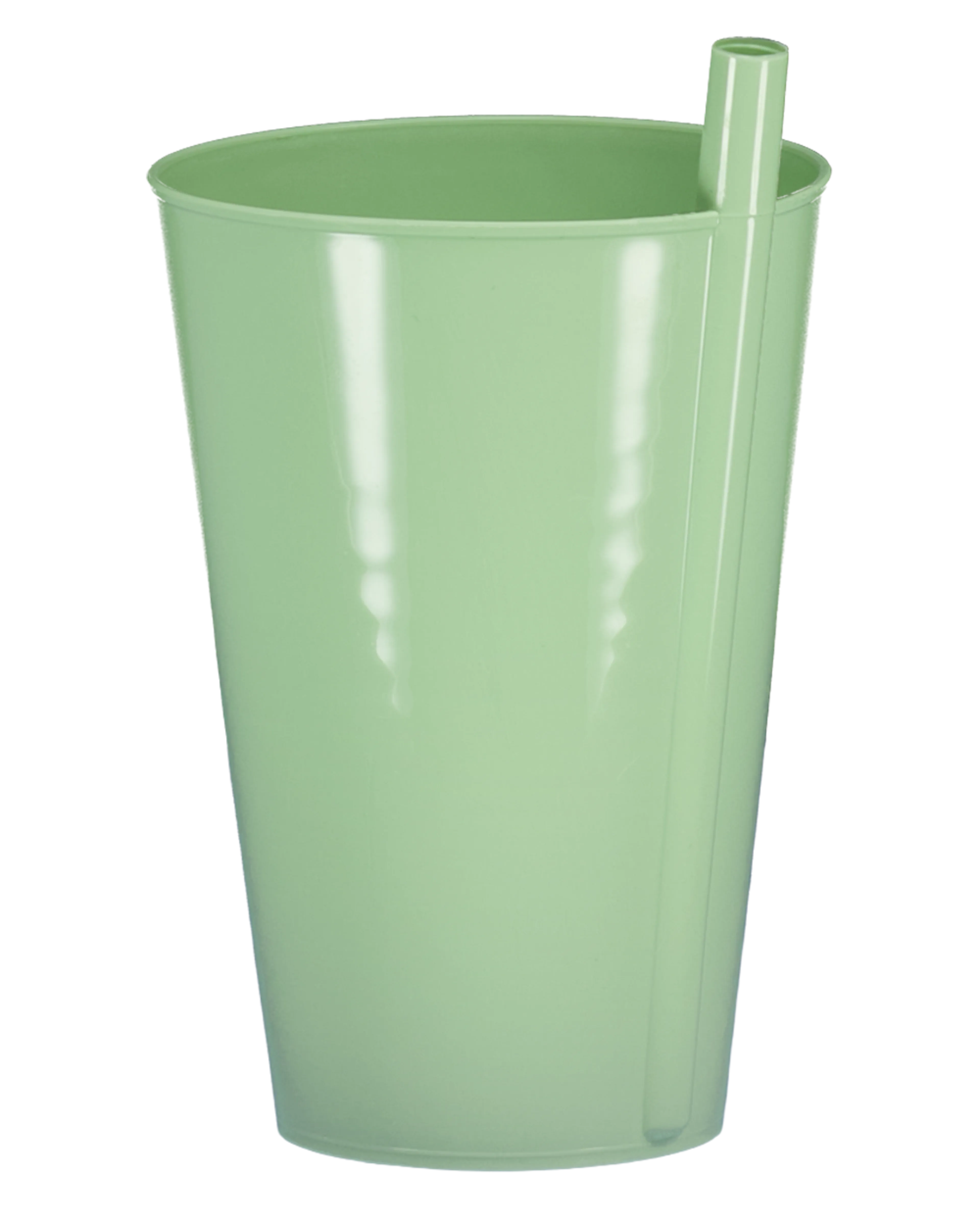 Gobelet avec paille - Vert
