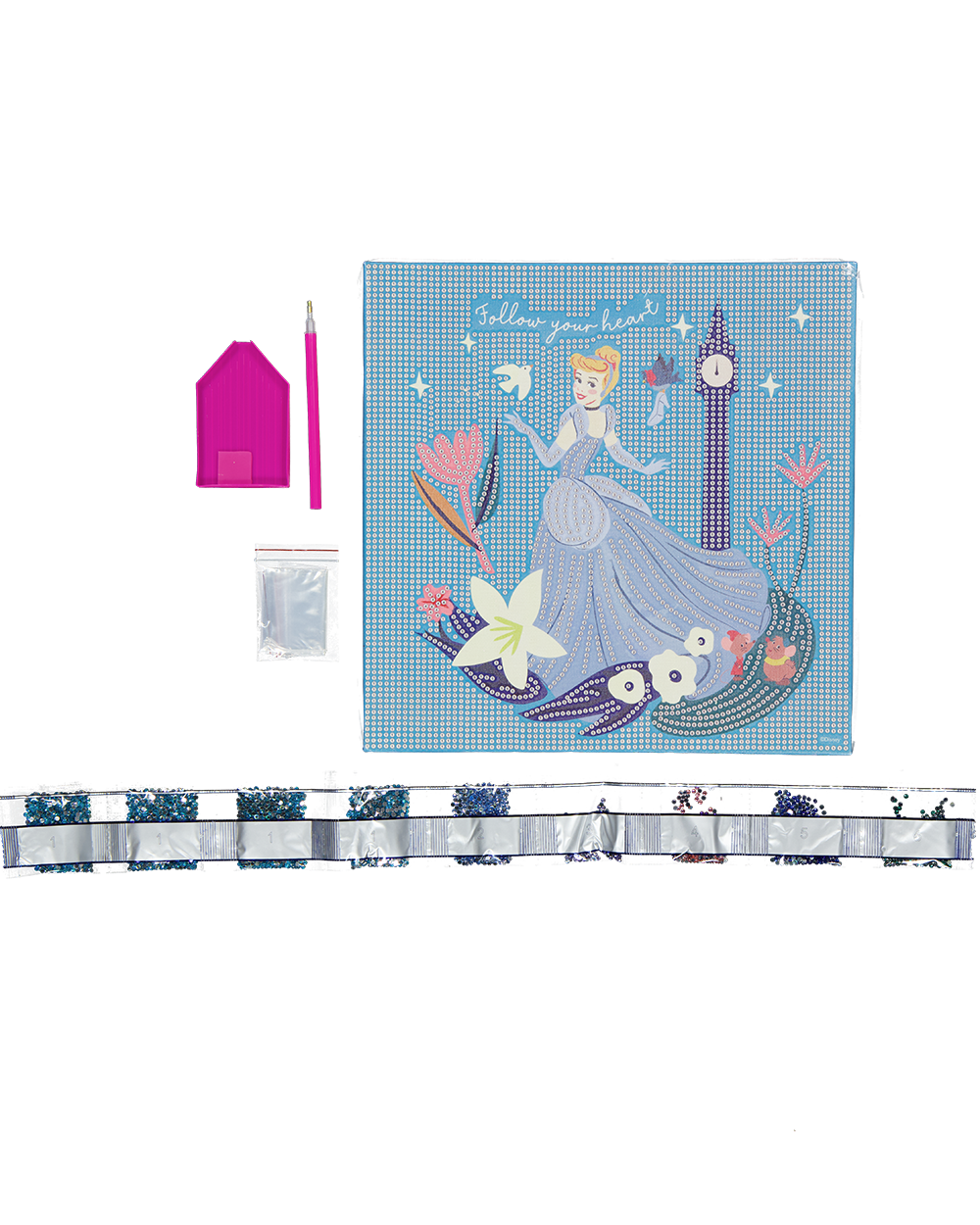 Diamond painting - Roze