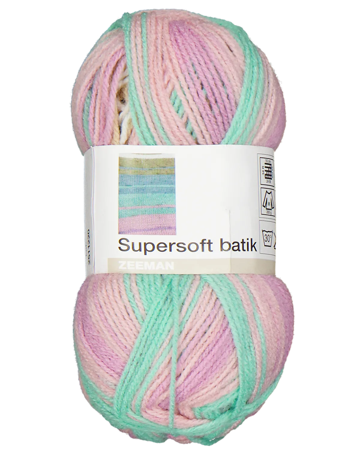 Supersoft batik Breigaren - Groen