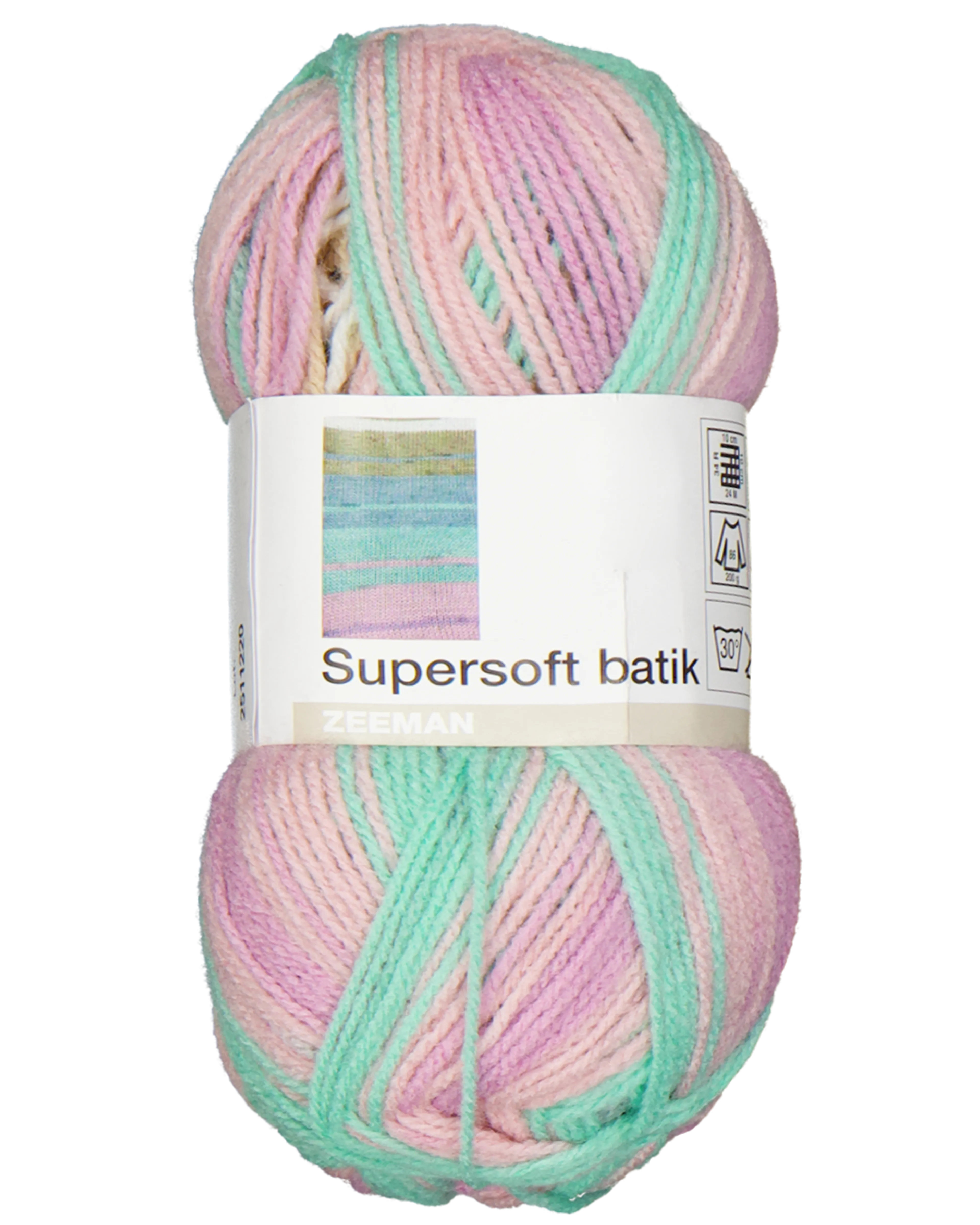 Supersoft batik Breigaren - Groen