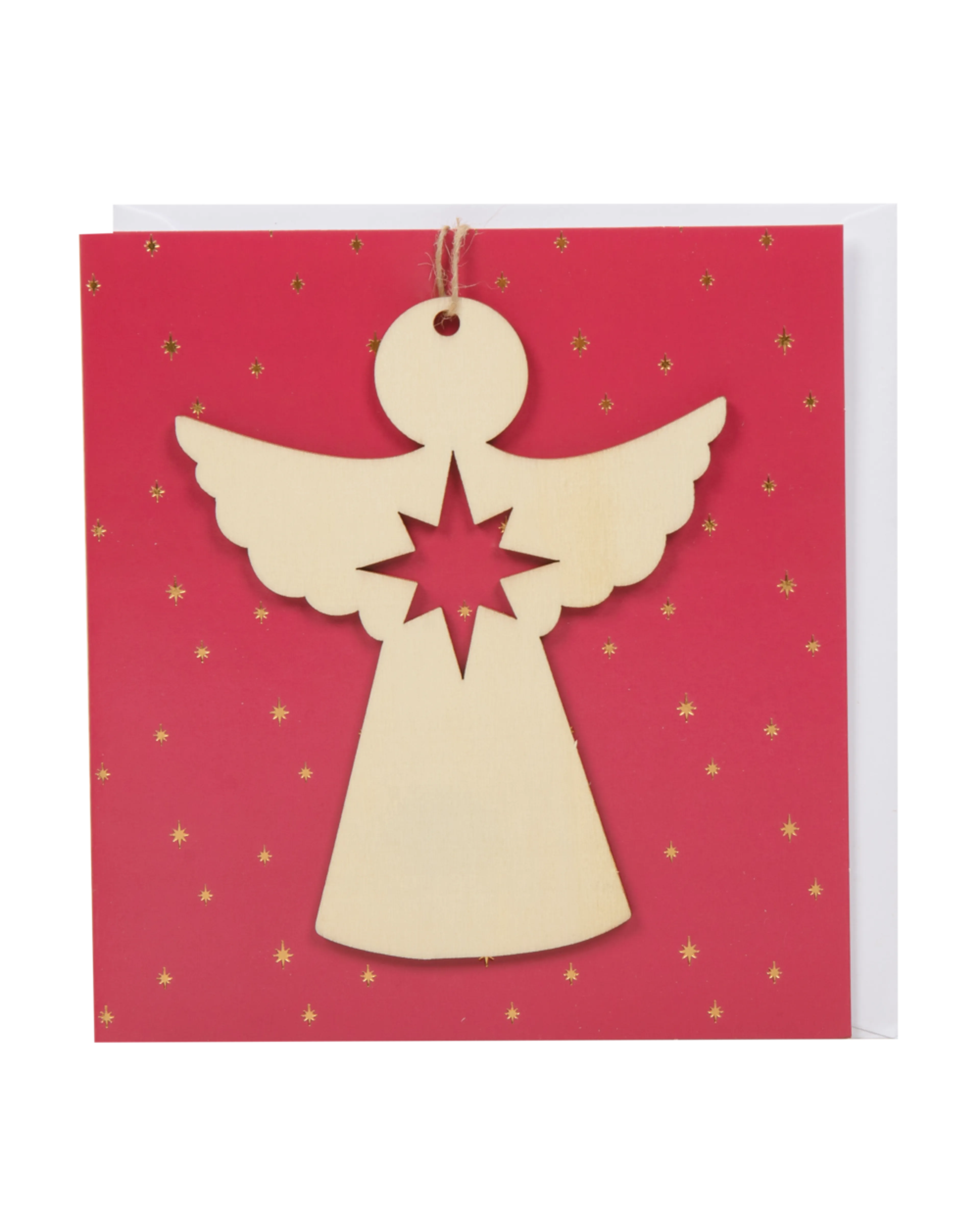 Kerstkaart - Rood