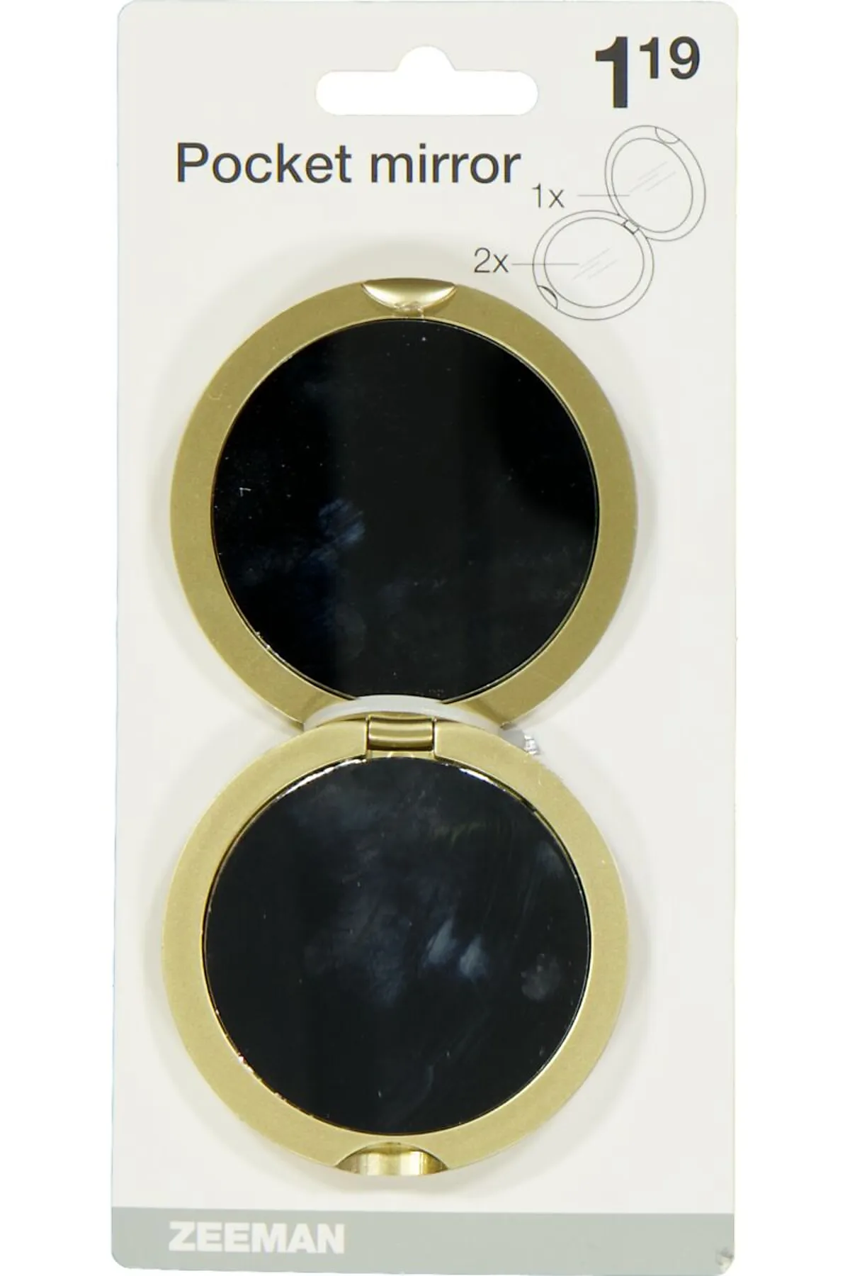 Zakspiegeltje - Goud