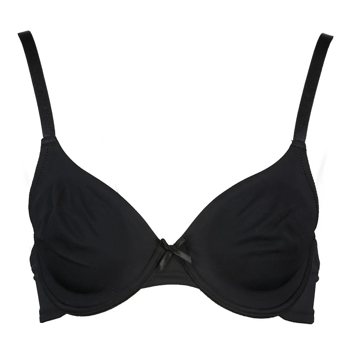 Plunge Sujetador sin relleno - Negro