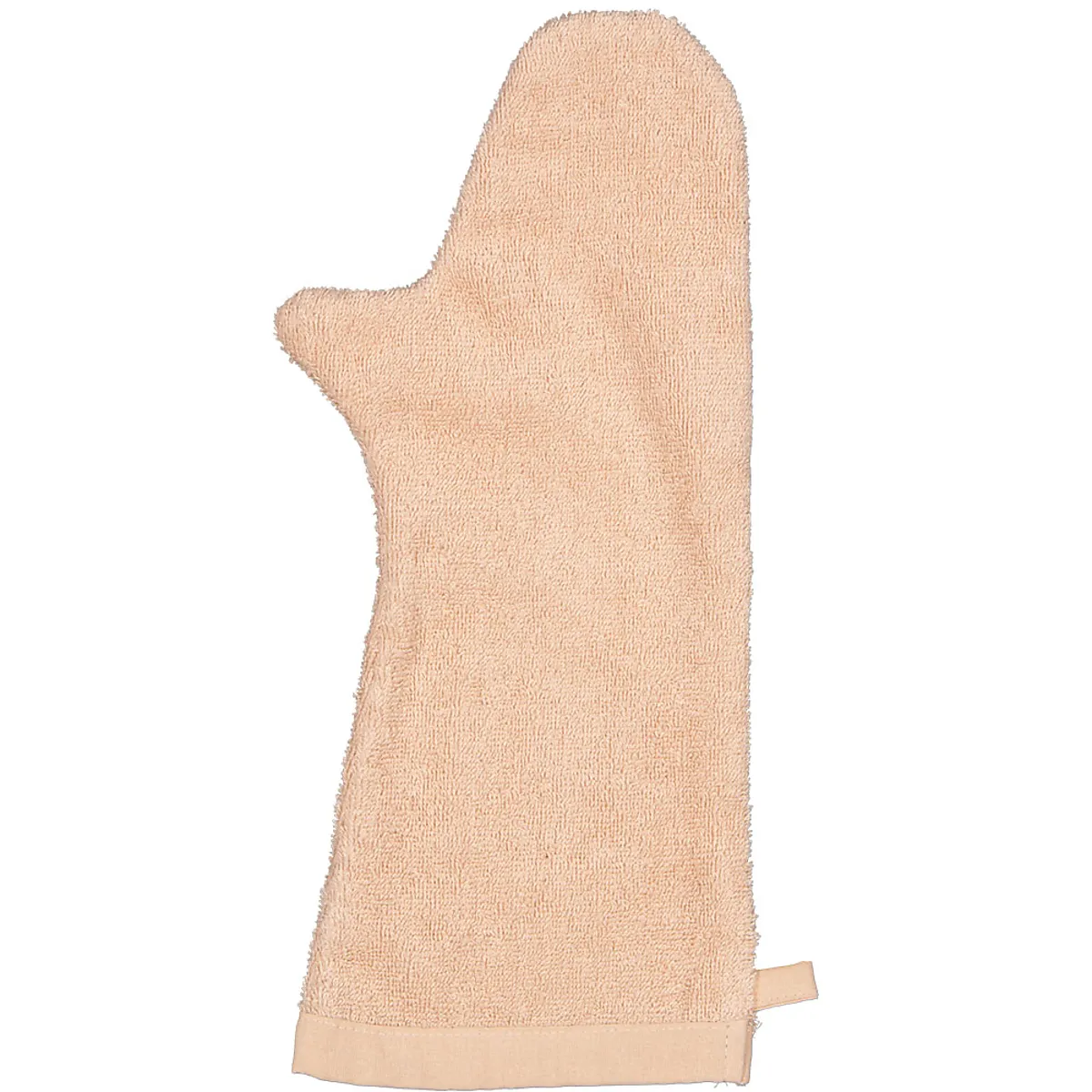 Waschhandschuh - Braun