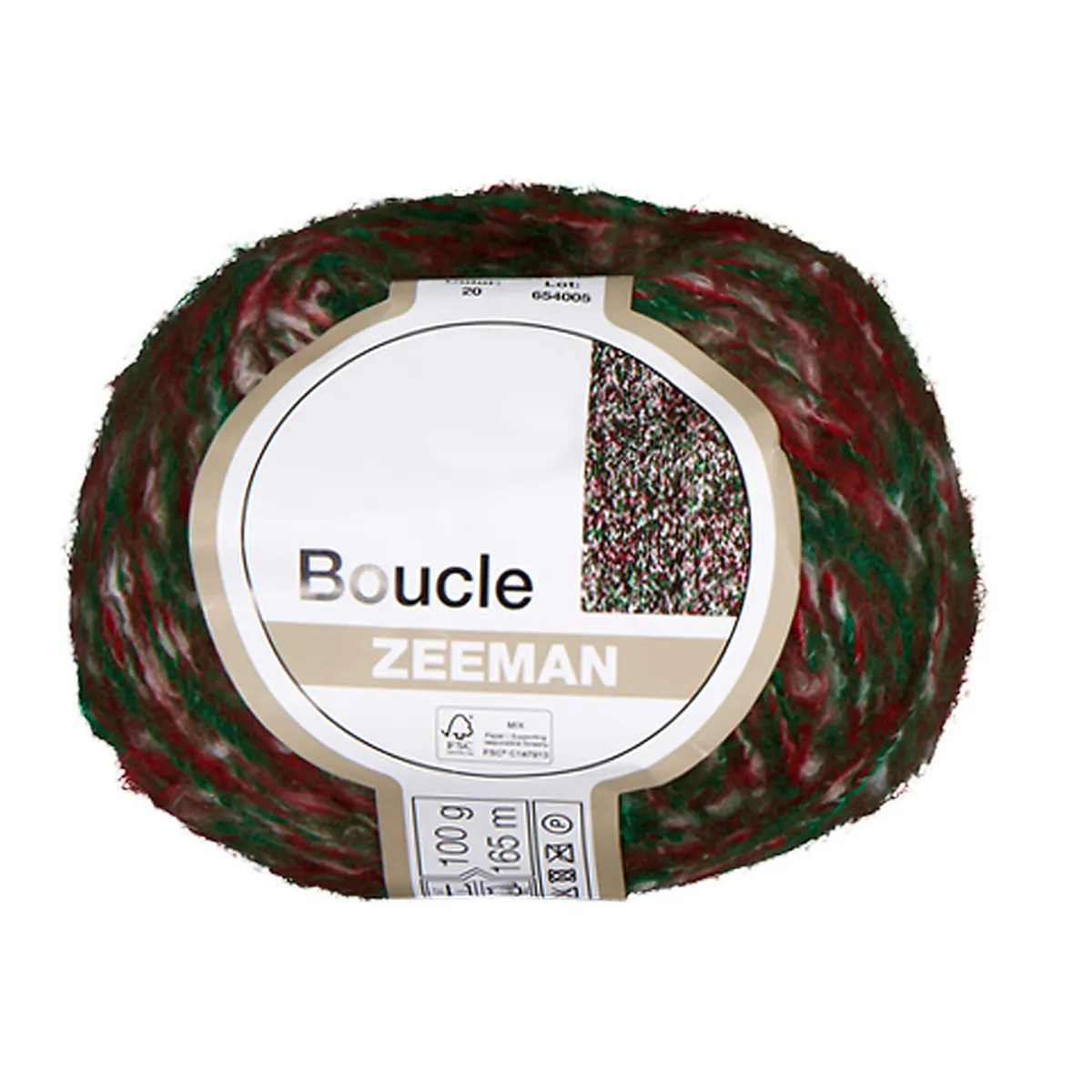 Boucle Fios para tricô - Verde