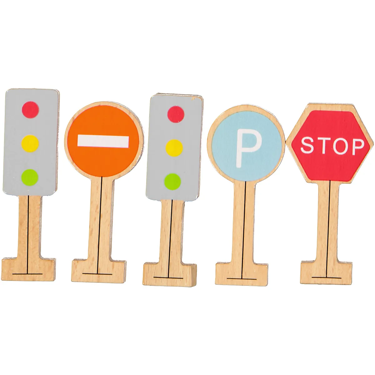 Spielzeug-Verkehrsschilder - Orange