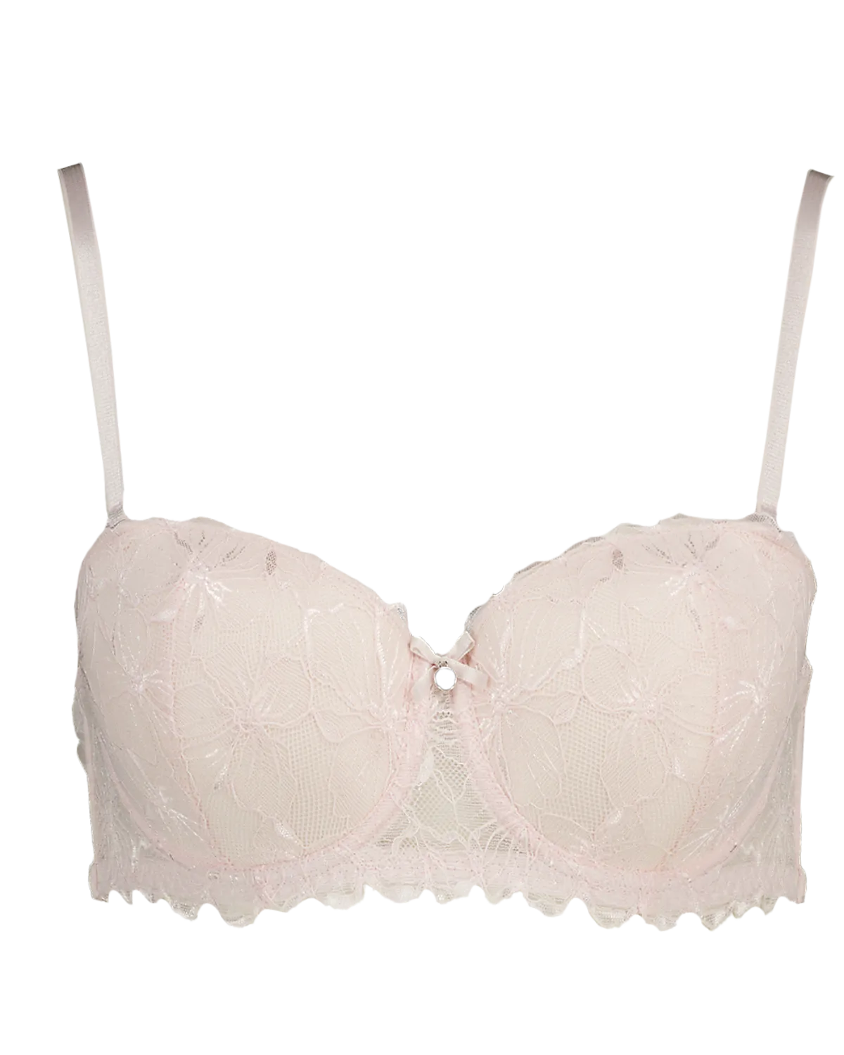 Balconette Gepolsterter BH - Rosa