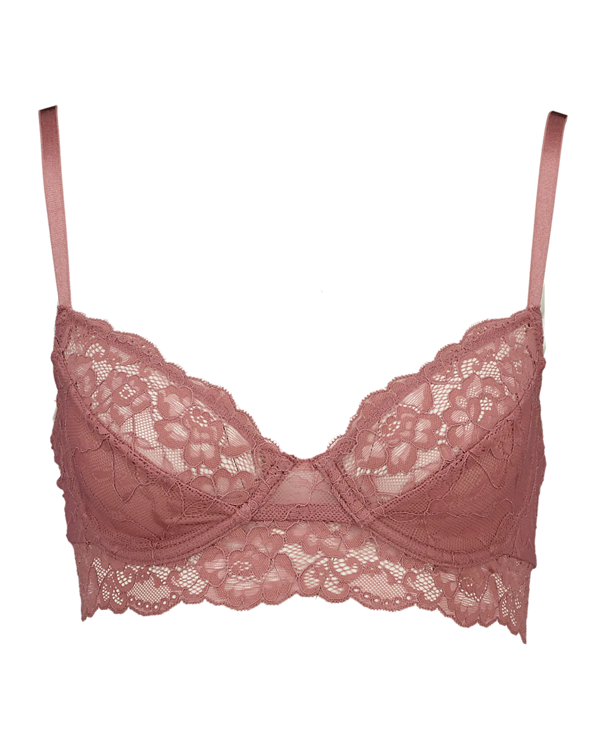 Demi Unpadded bh - Roze