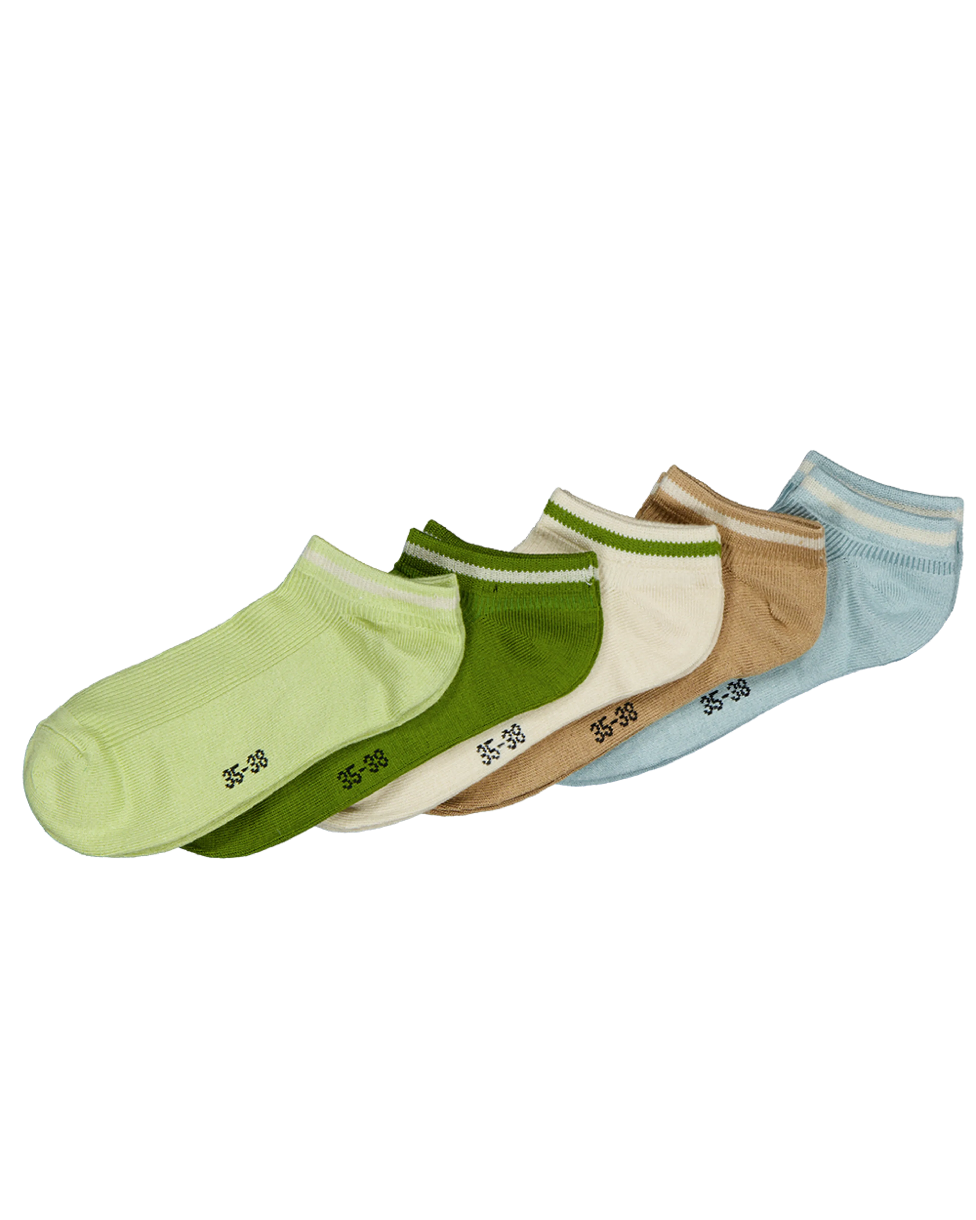 Sneakersokken Groen
