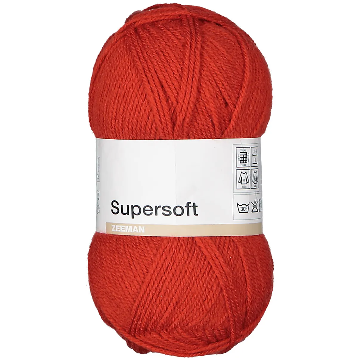 Super soft Breigaren - Rood