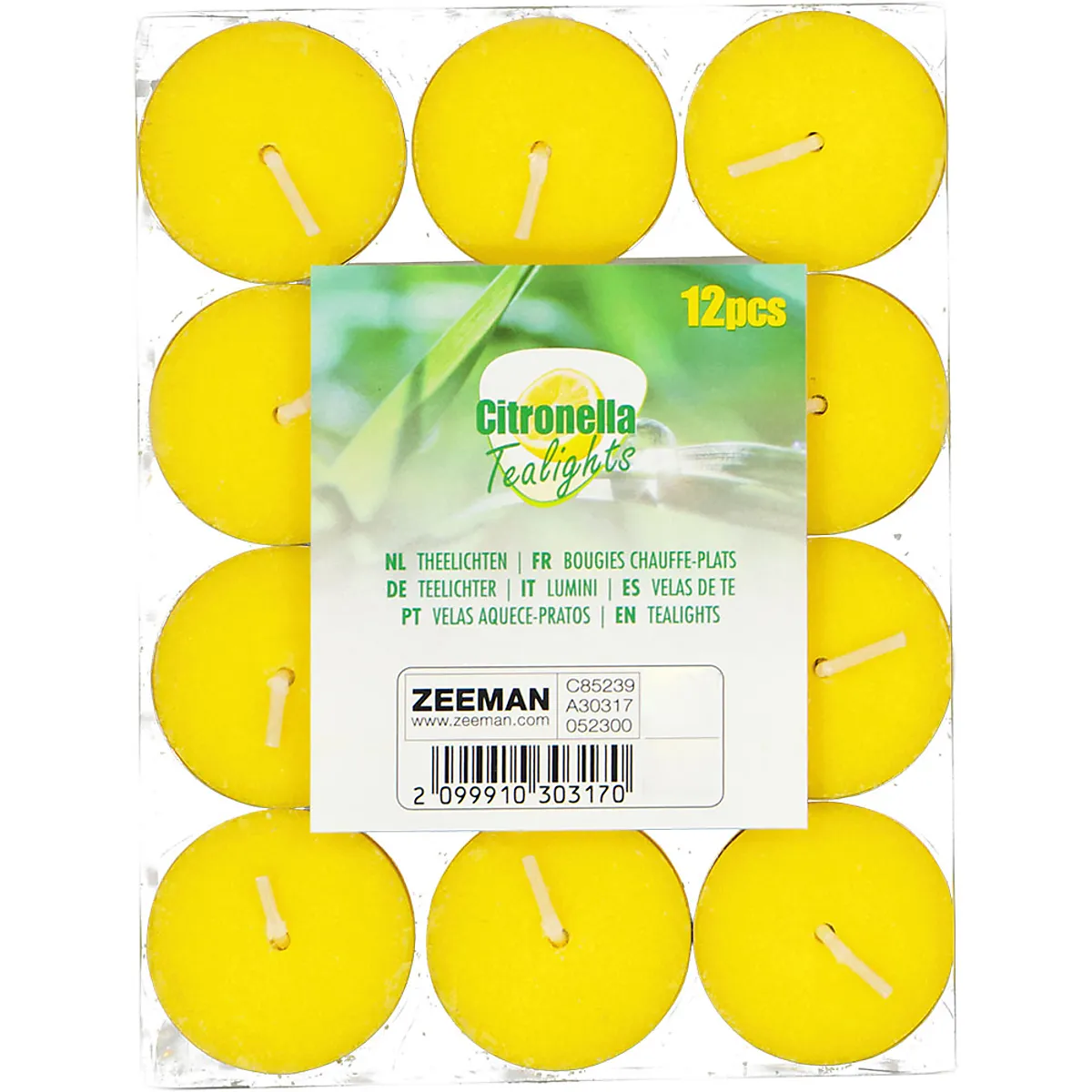 Waxinelichtjes - Geel