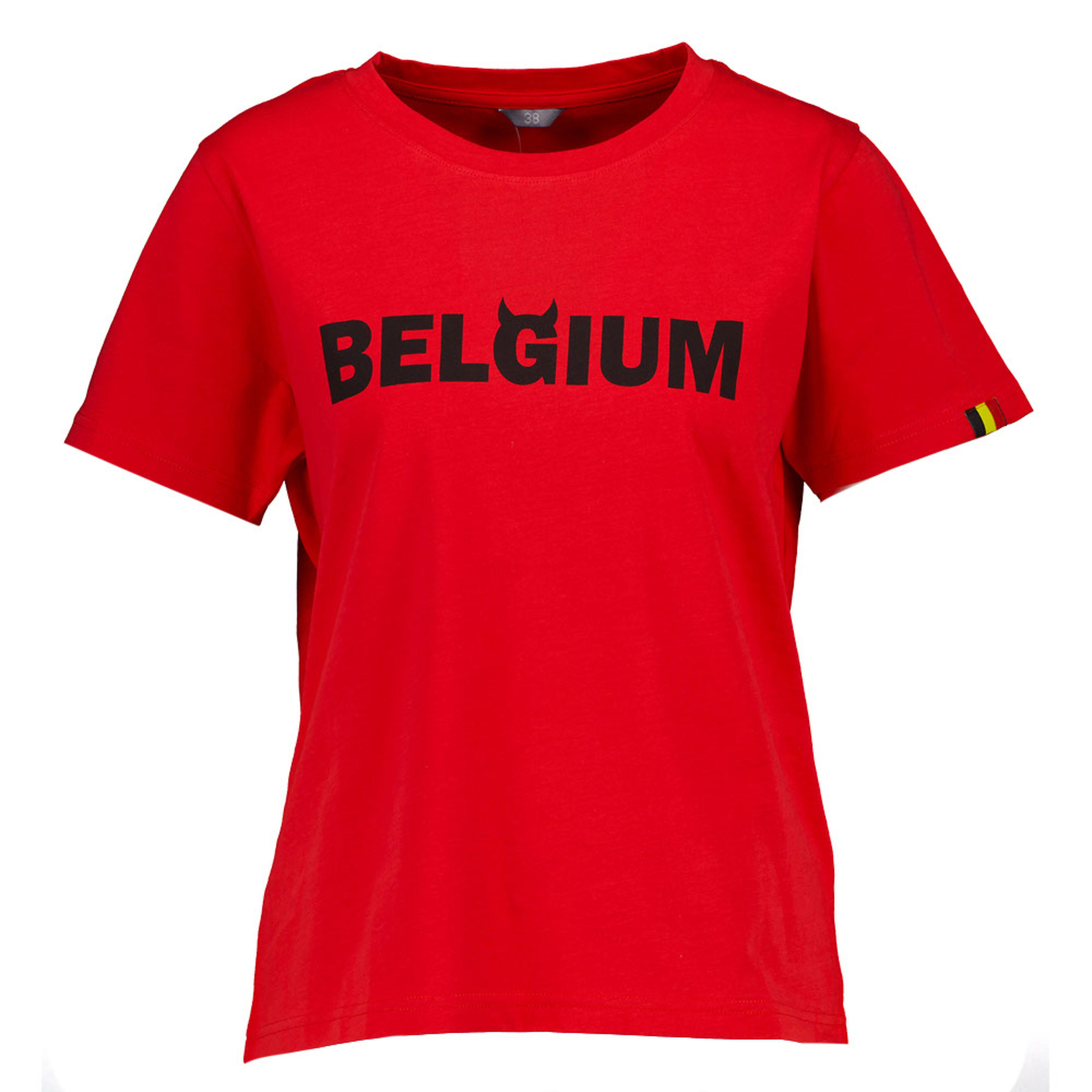 T-shirt Rood