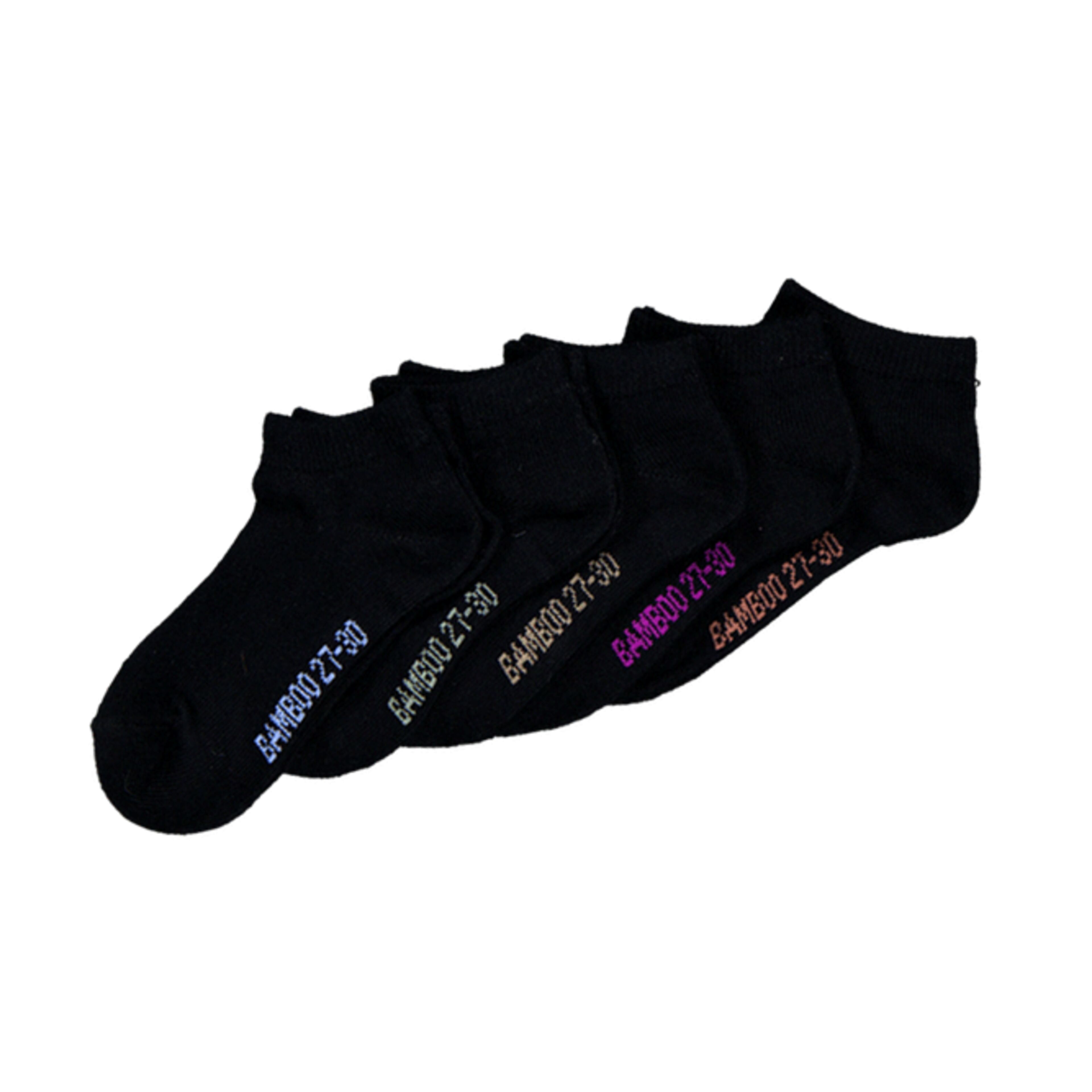 Sneakersocken Schwarz