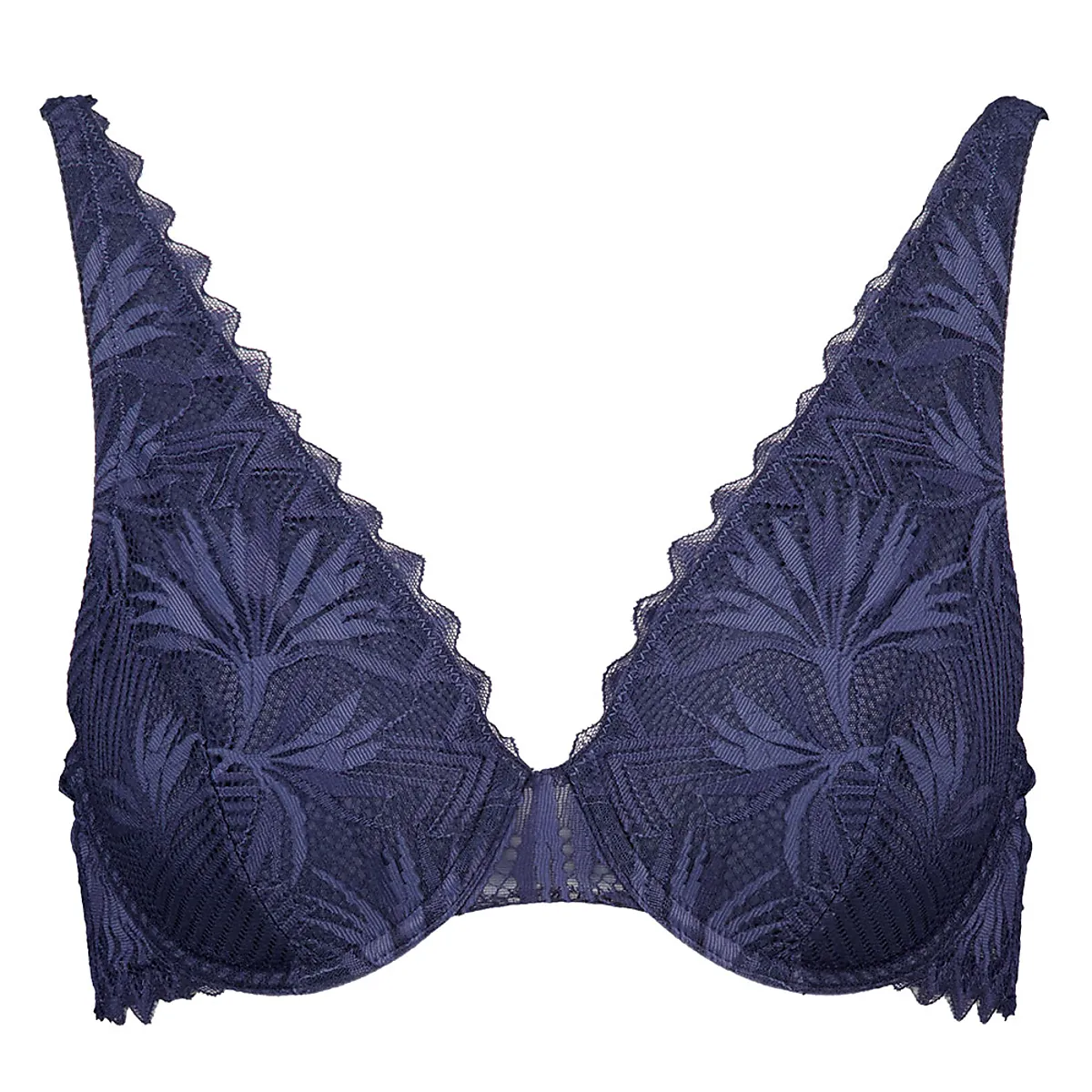 Plunge Soutien-gorge non paddé - Bleu