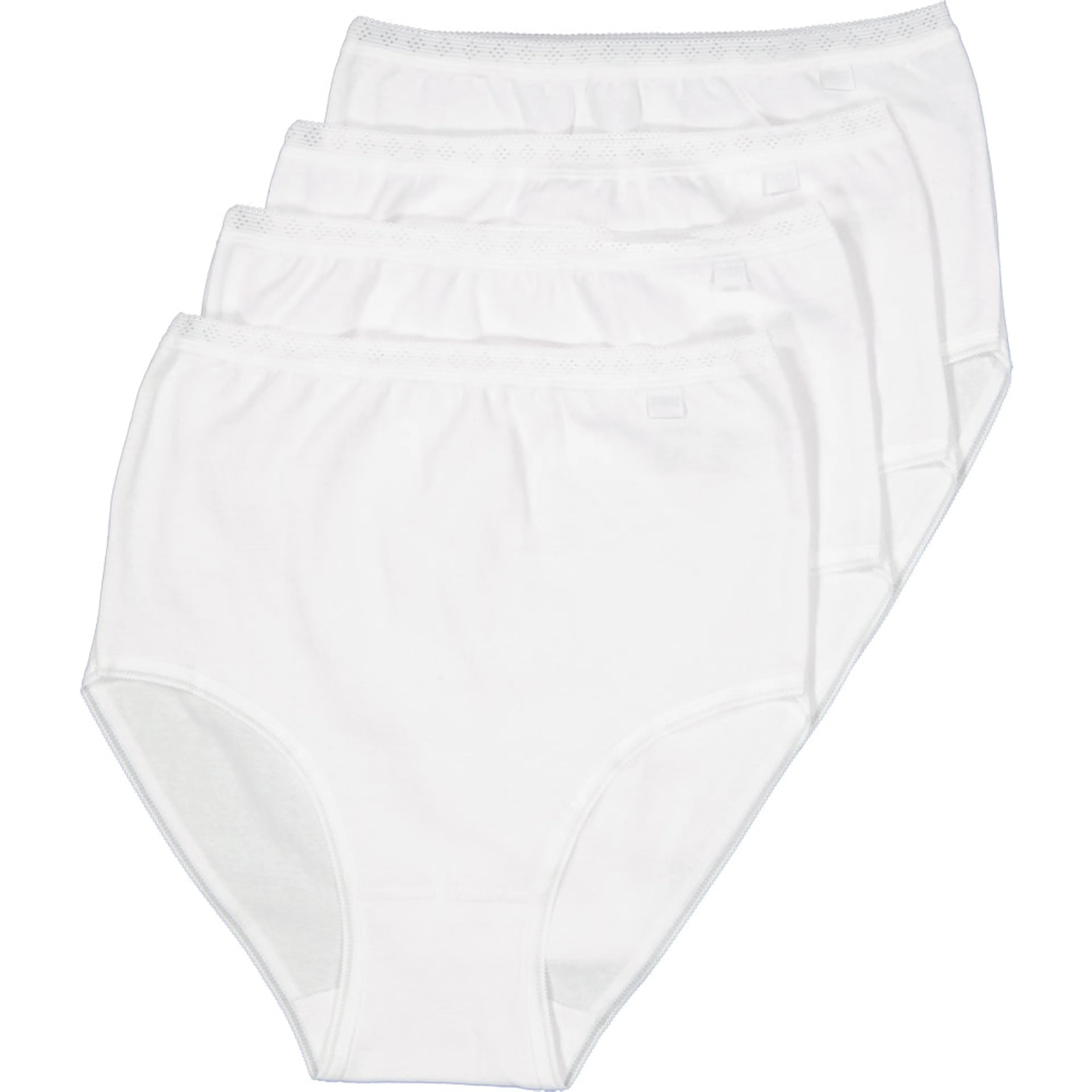 Braguitas de cintura alta - Blanco