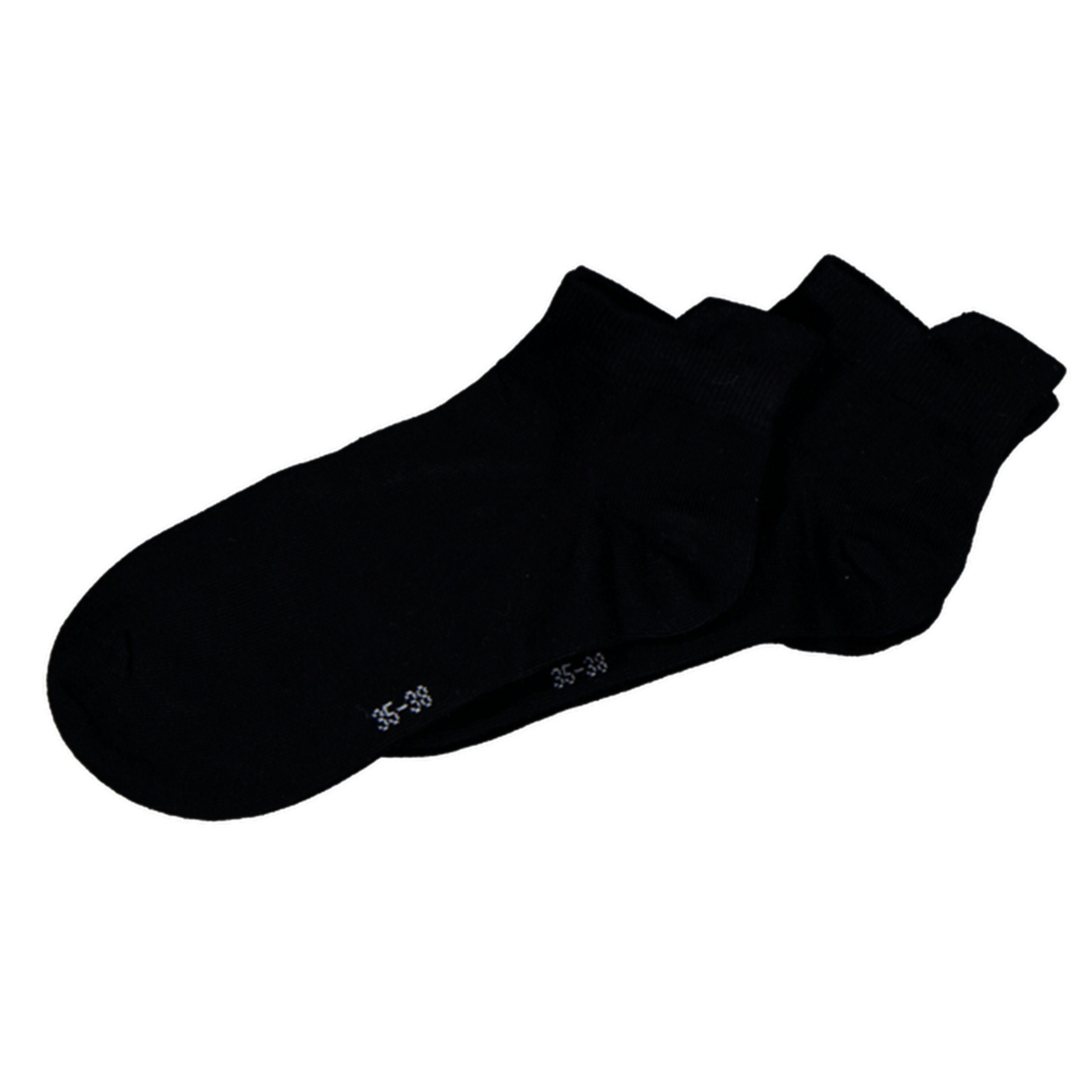 Calcetines de deporte cortos Negro