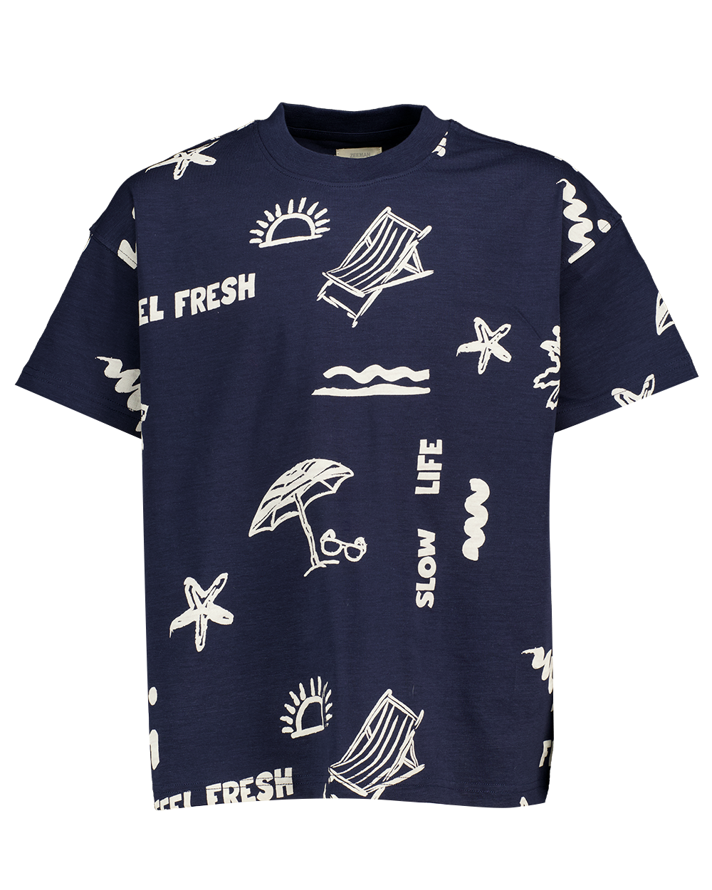 T-shirt - Blauw