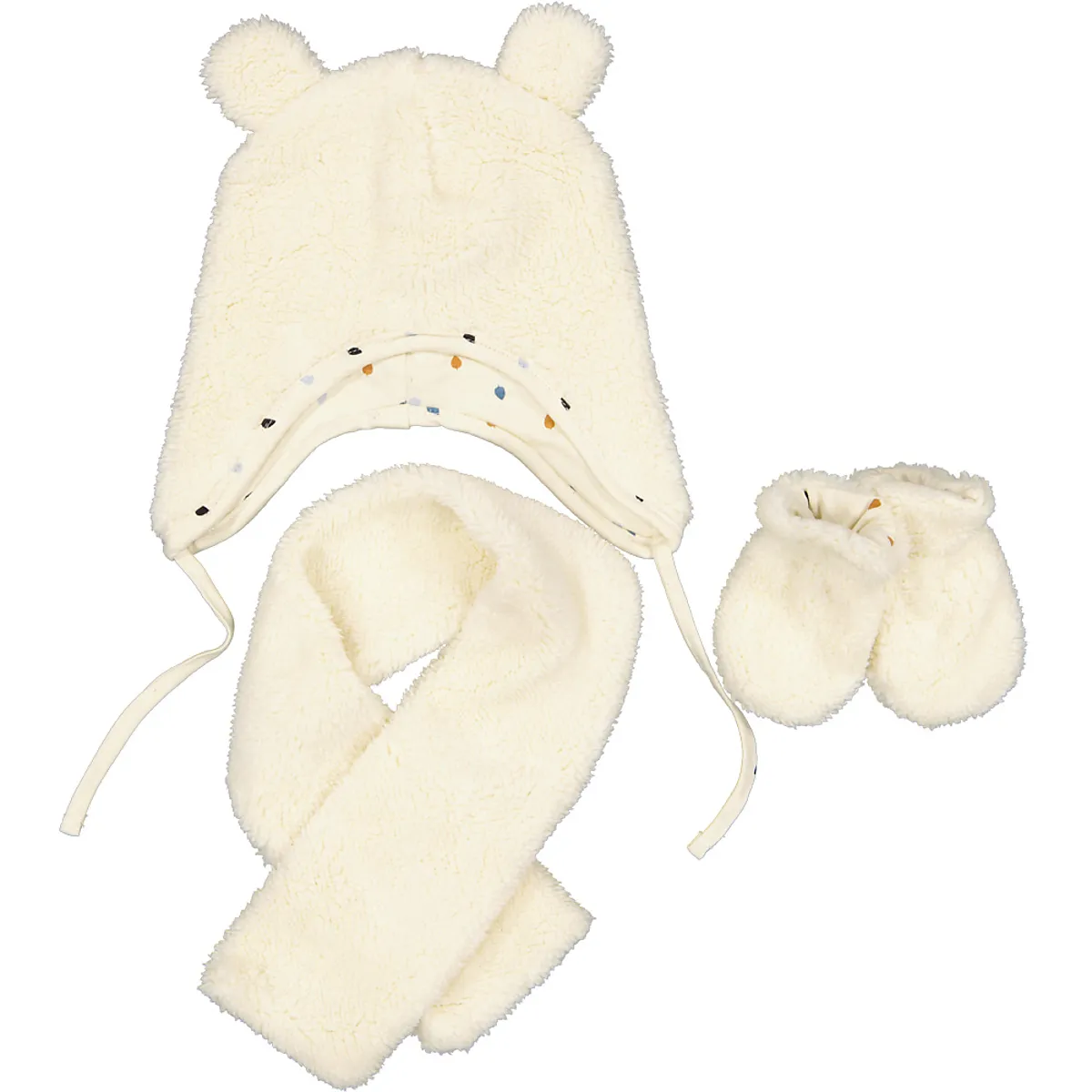 Muts en wanten - Wit