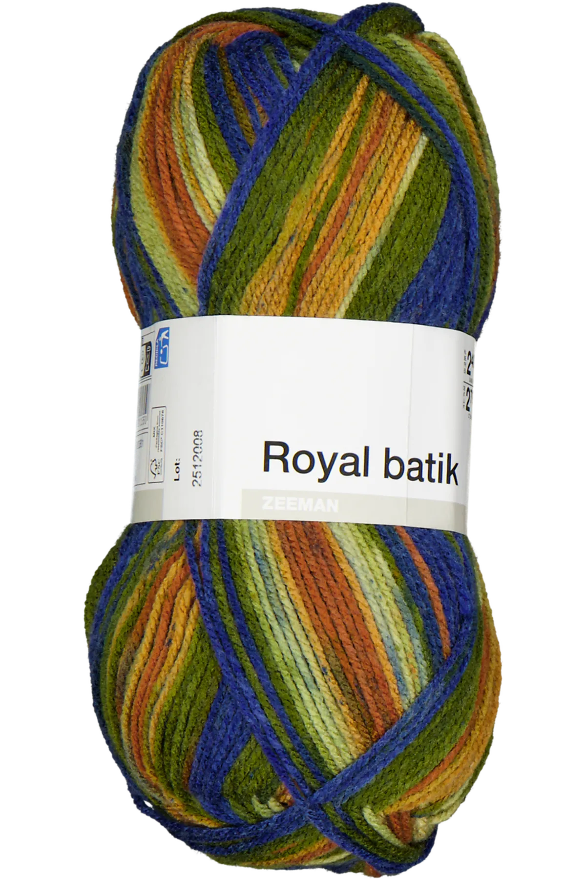 Royal batik Breigaren - Blauw