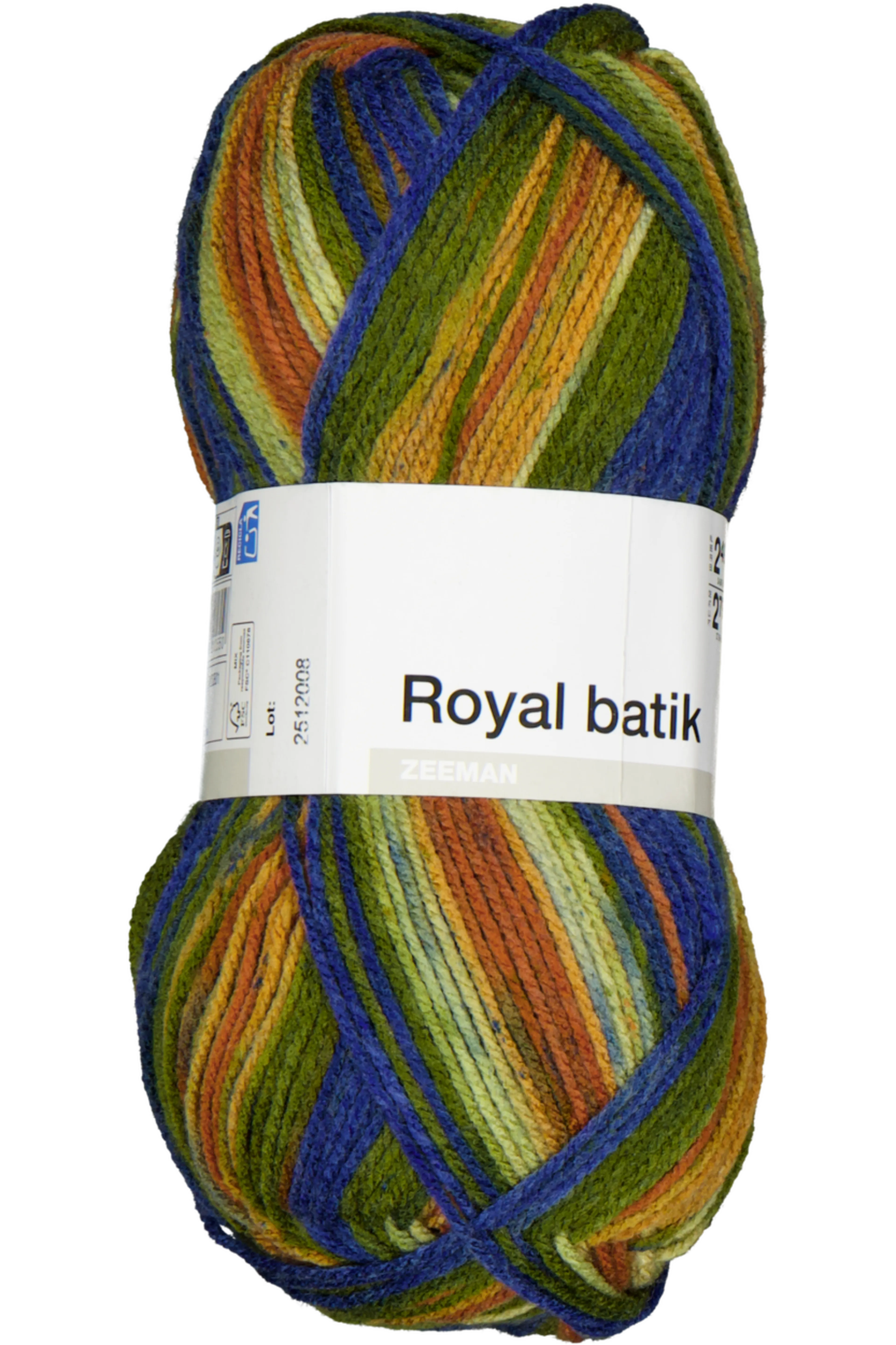 Royal batik Strickgarn - Blau