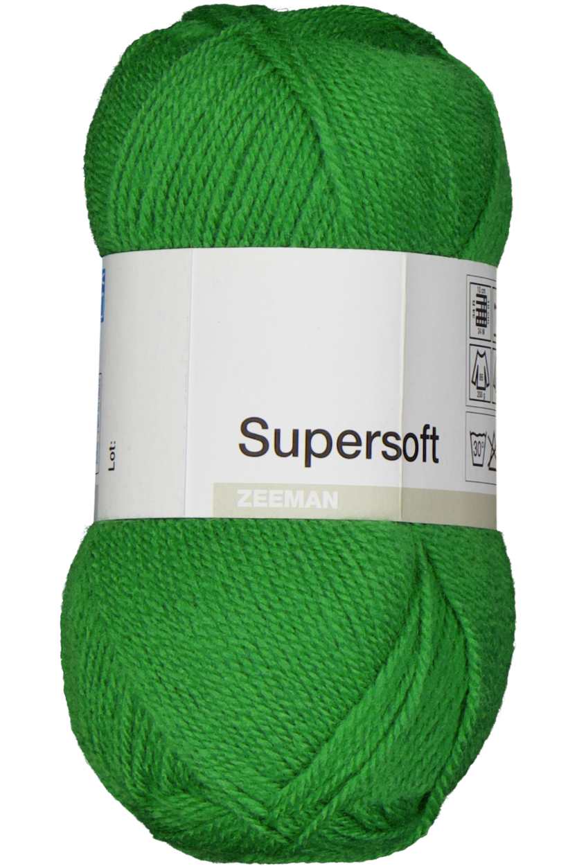 Supersoft Breigaren - Groen