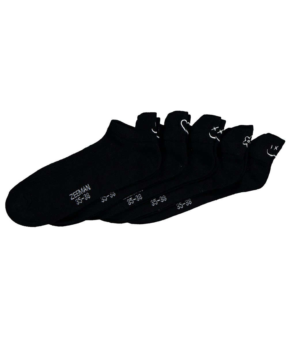 Sneakersokken - Zwart