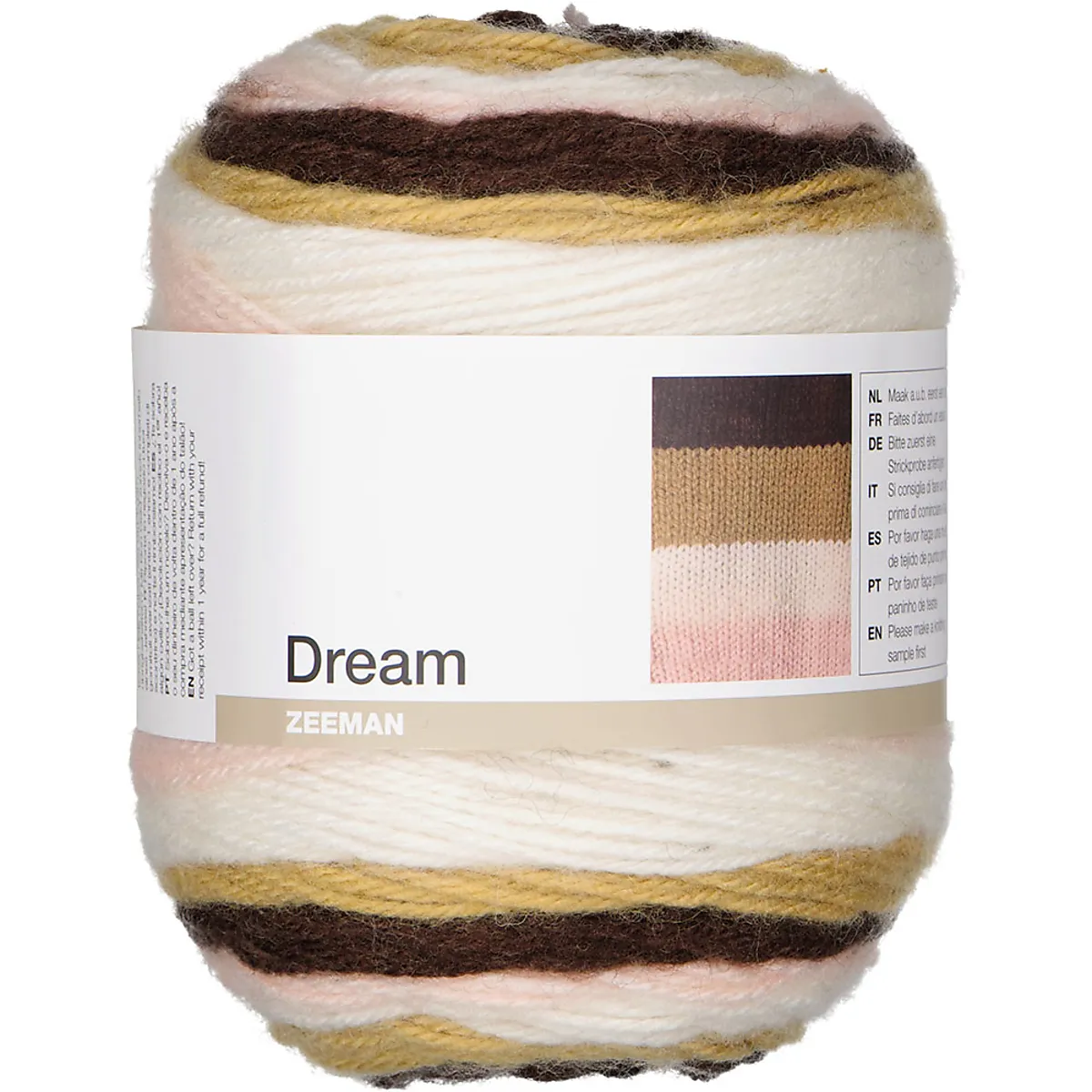 Dream Fios para tricô - Castanho