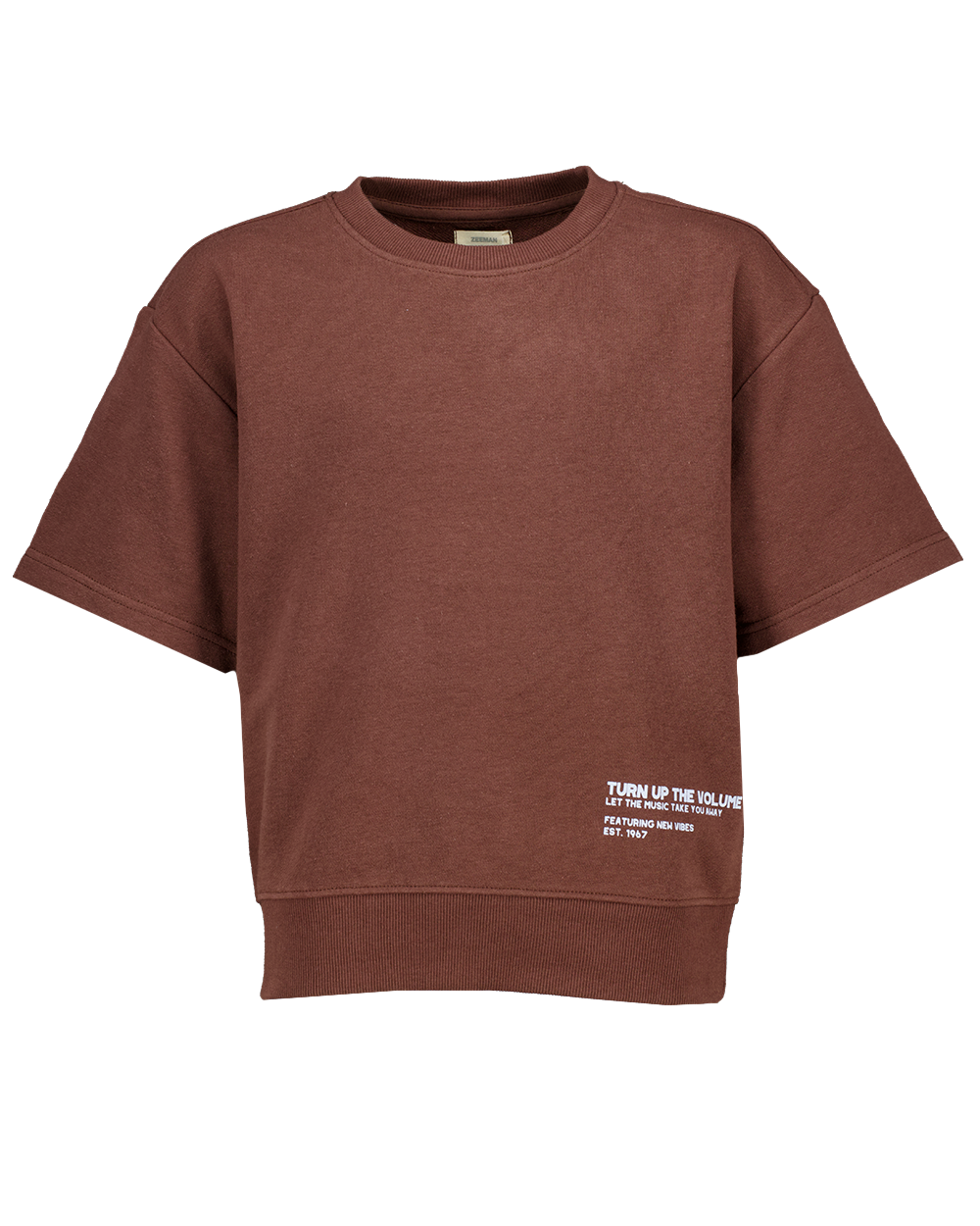 T-shirt - Bruin