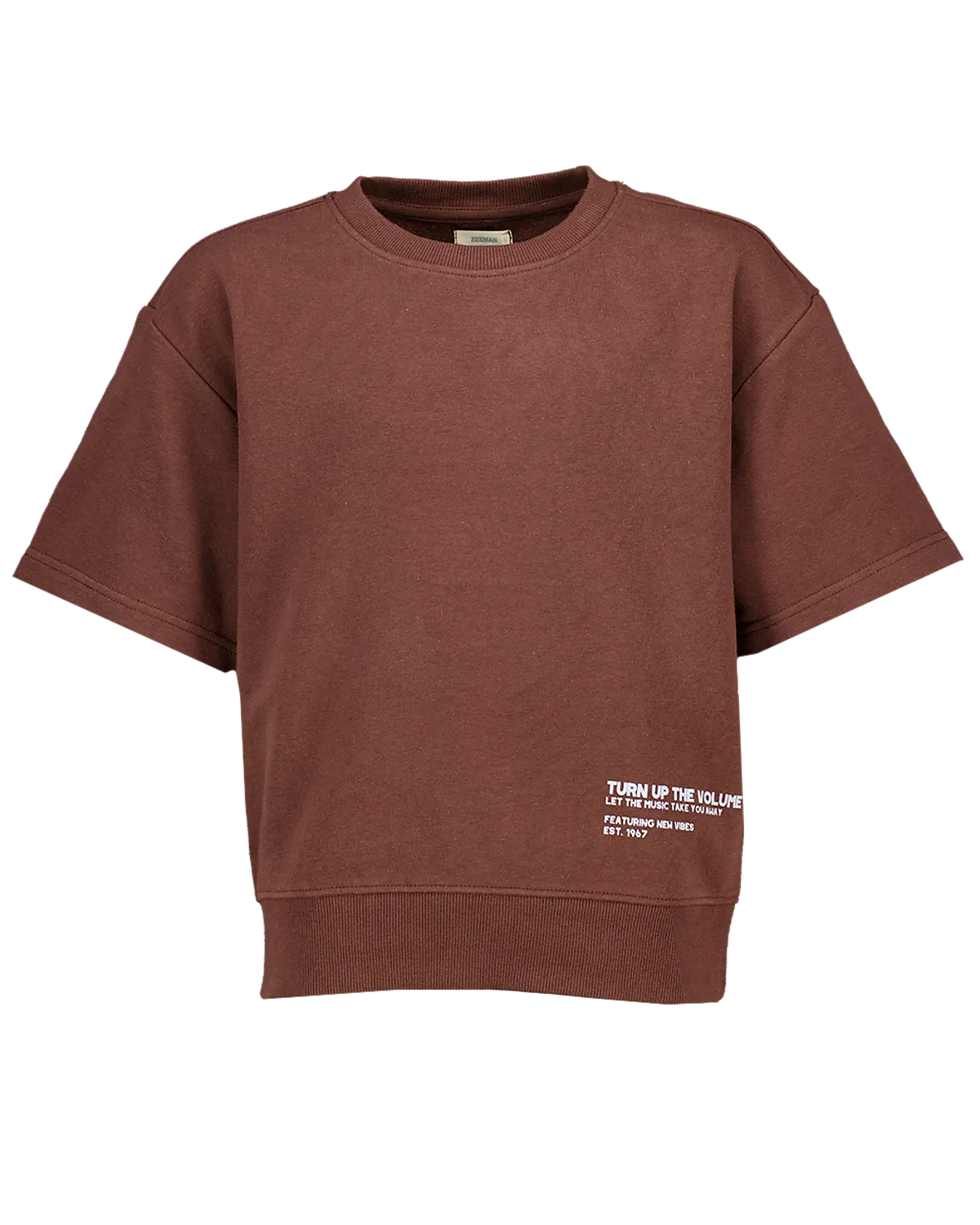 T-shirt - Bruin