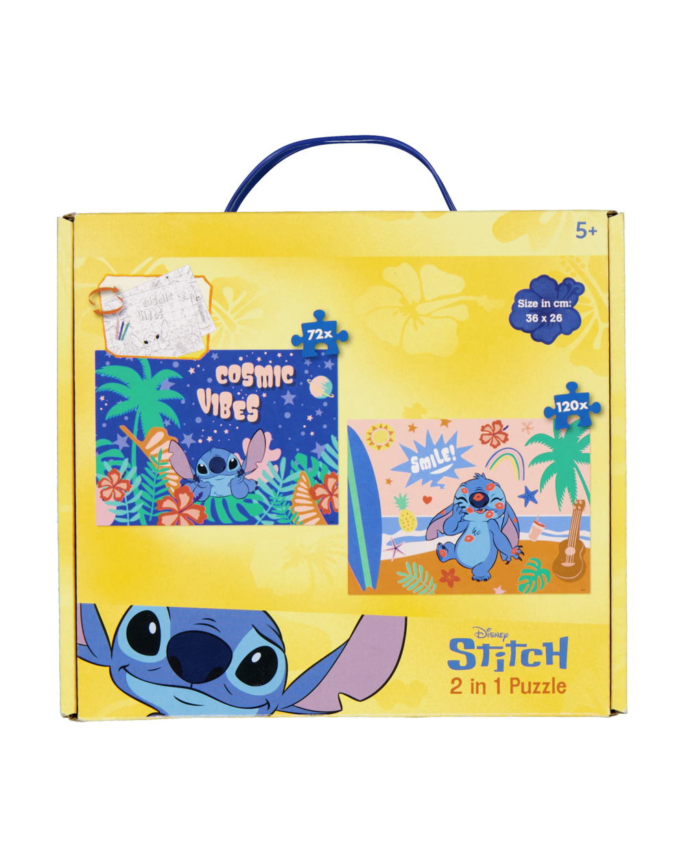 Puzzel 2-in-1 - Multi-color