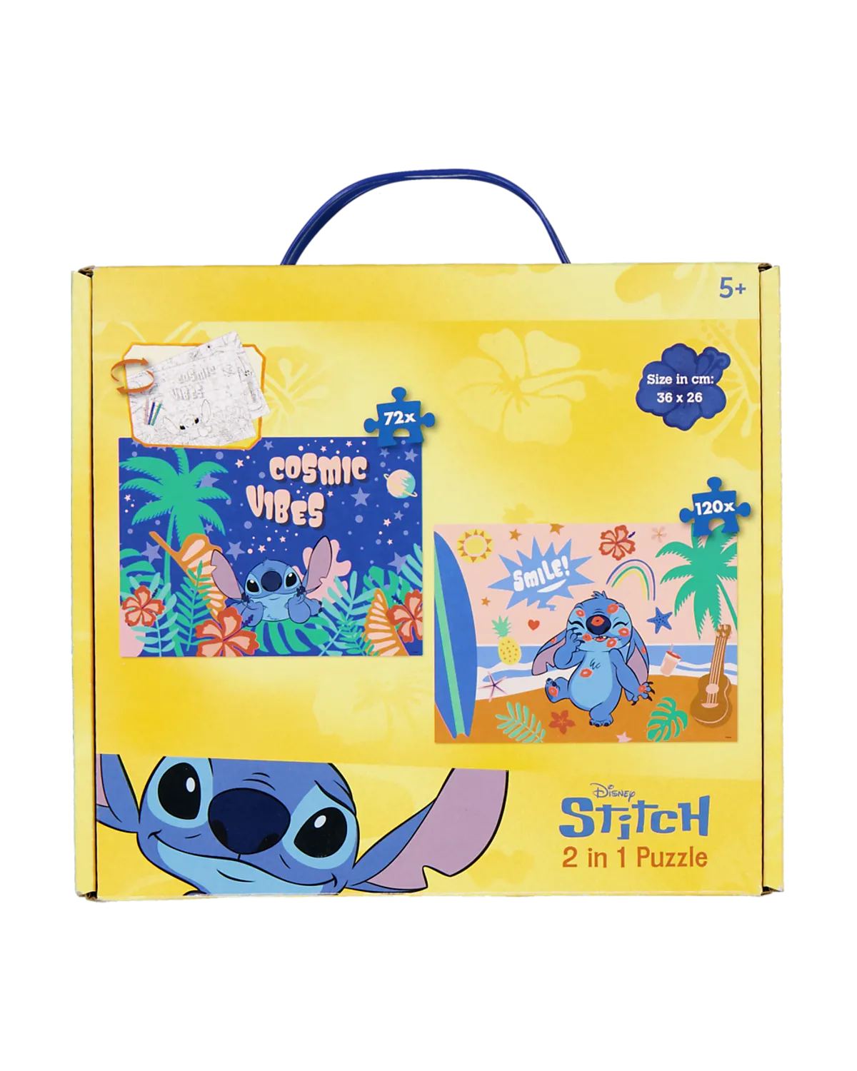 Puzzel 2-in-1 - Multi-color