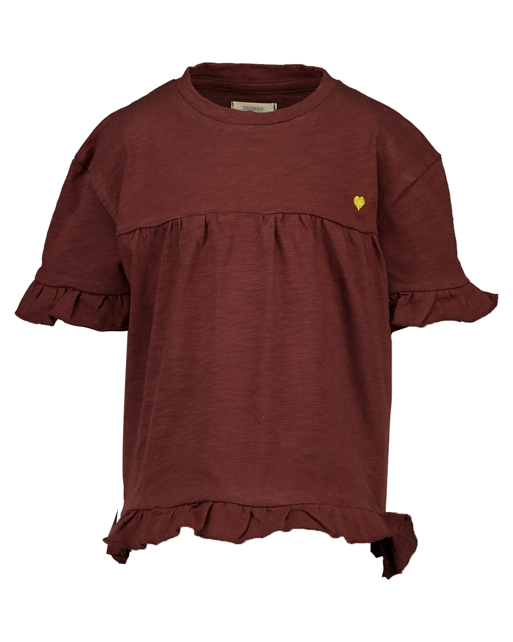 T-shirt - Bruin