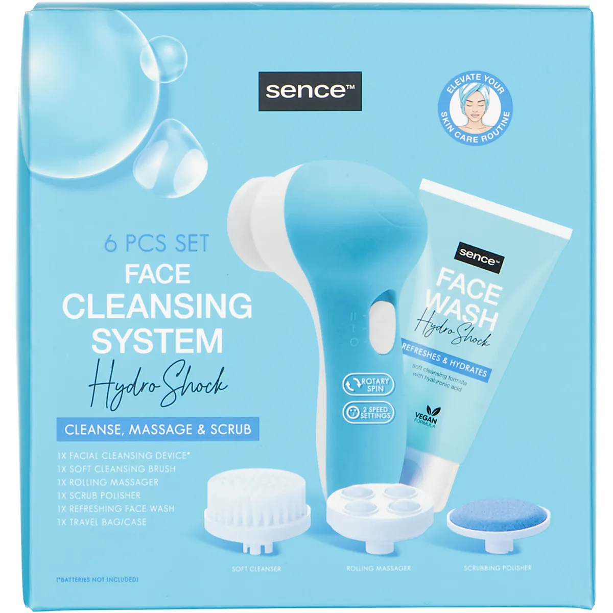 Gezichtsverzorgingsset - Blauw