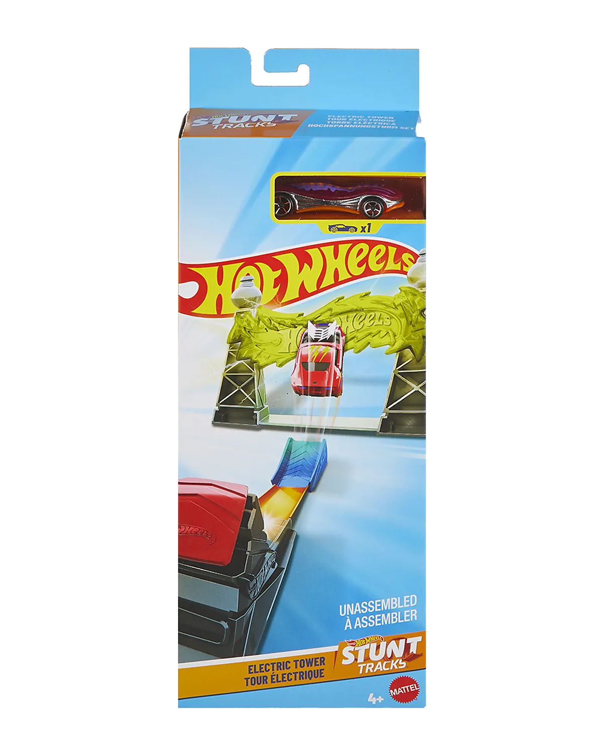 Circuit de course jouet - Multicolore