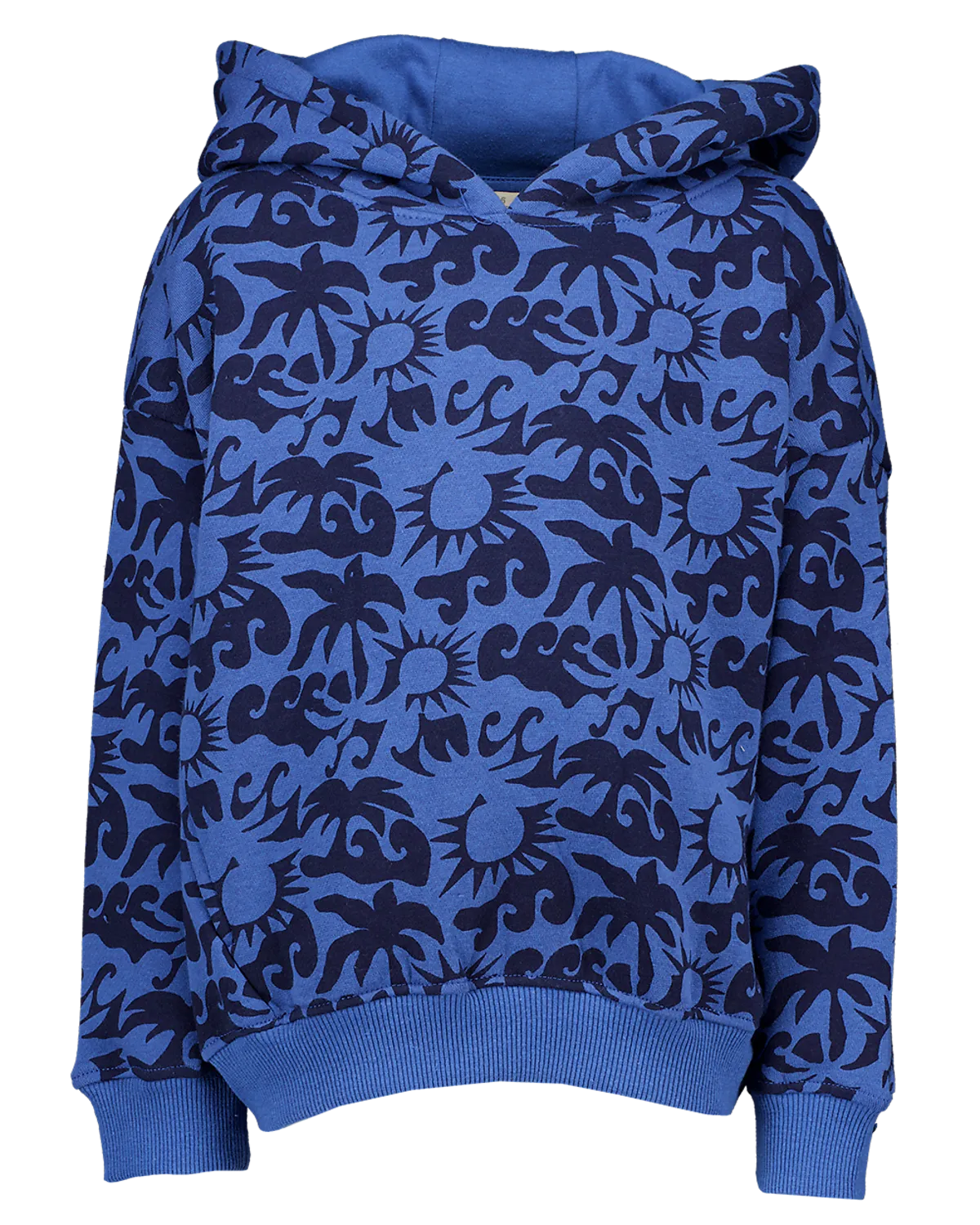 Sweat à capuche - Bleu