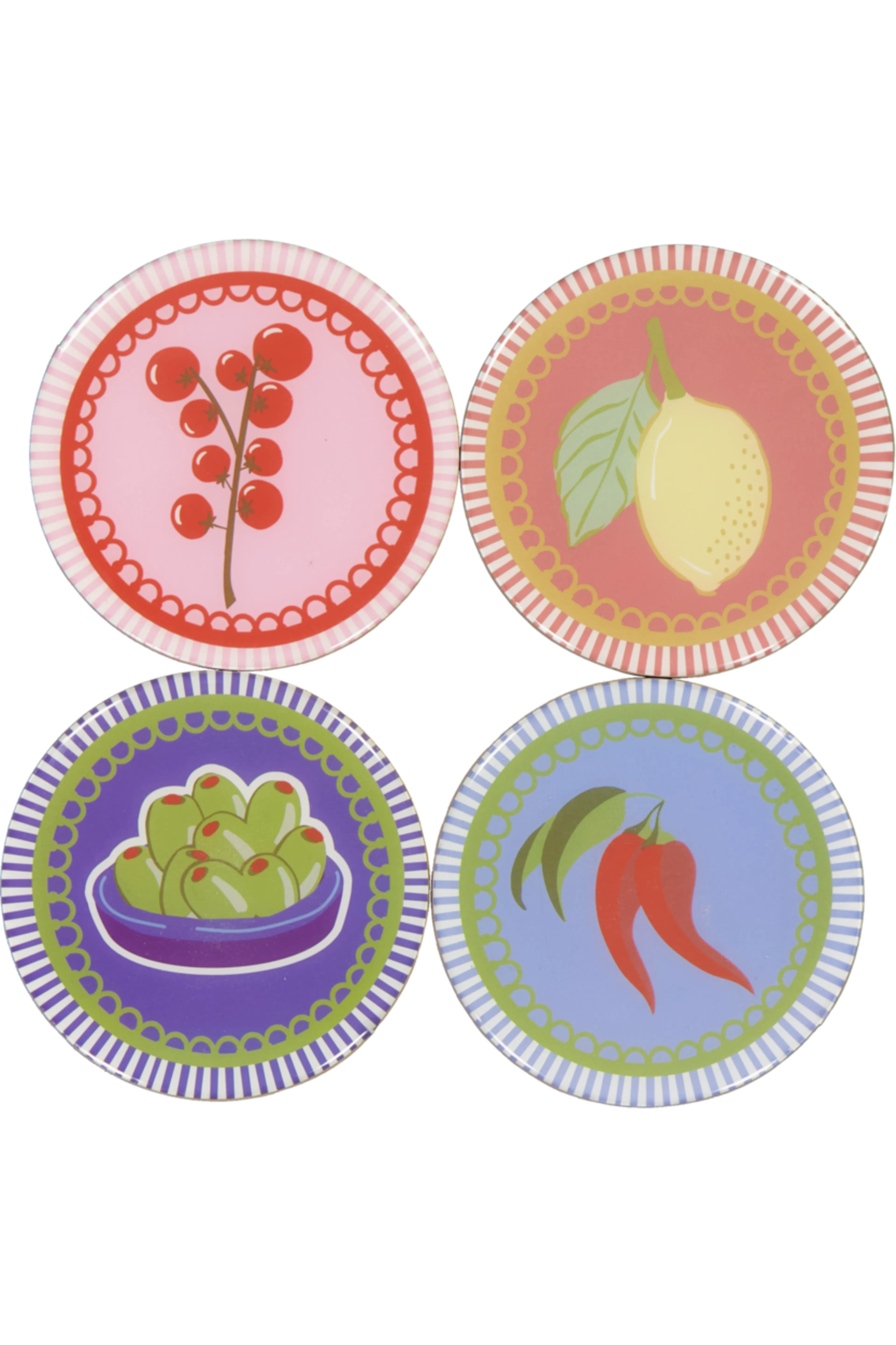 Dessous-de-verre - Multicolore
