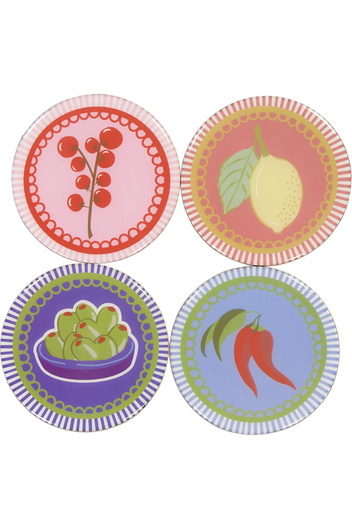 Dessous-de-verre - Multicolore