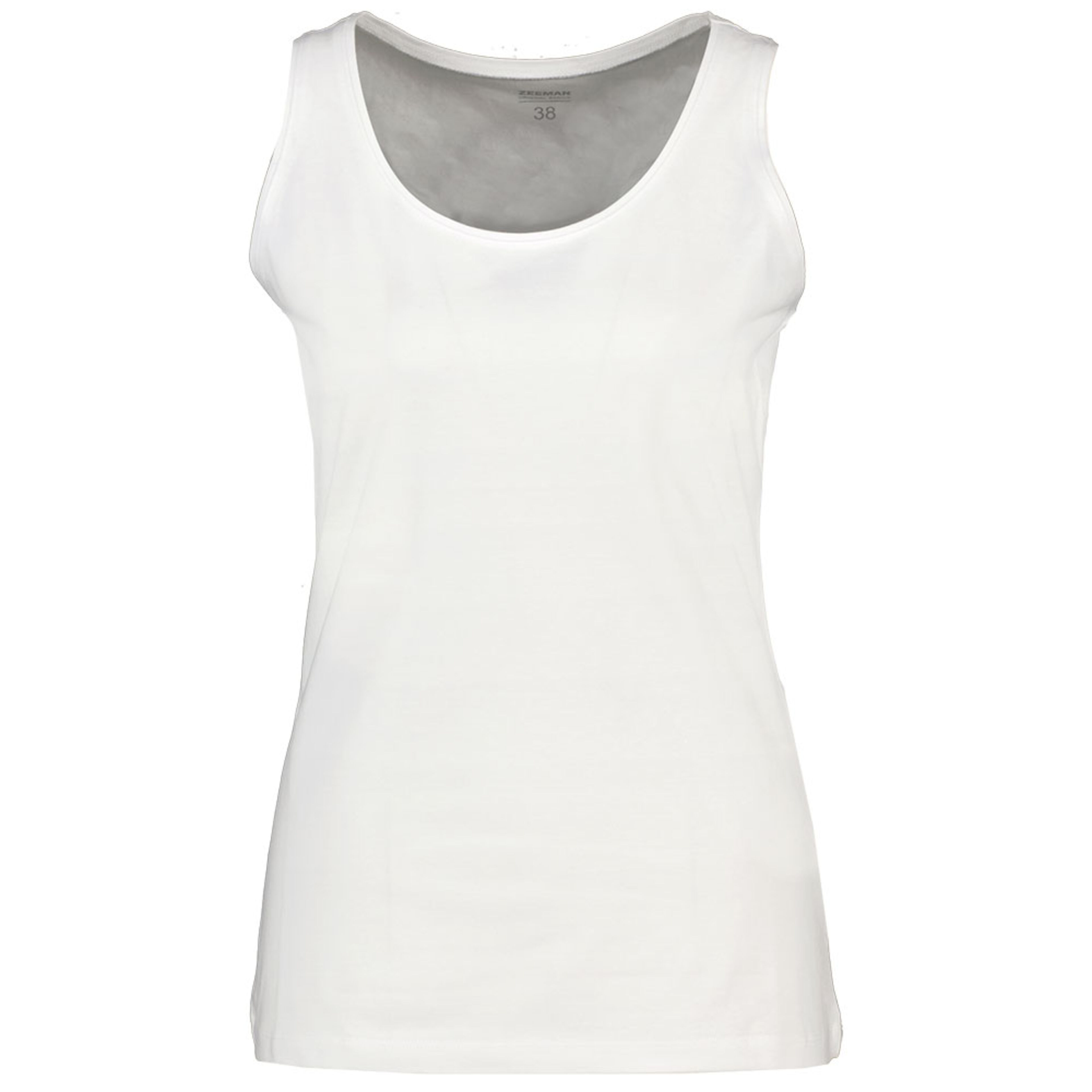 Camisola de alças Branco