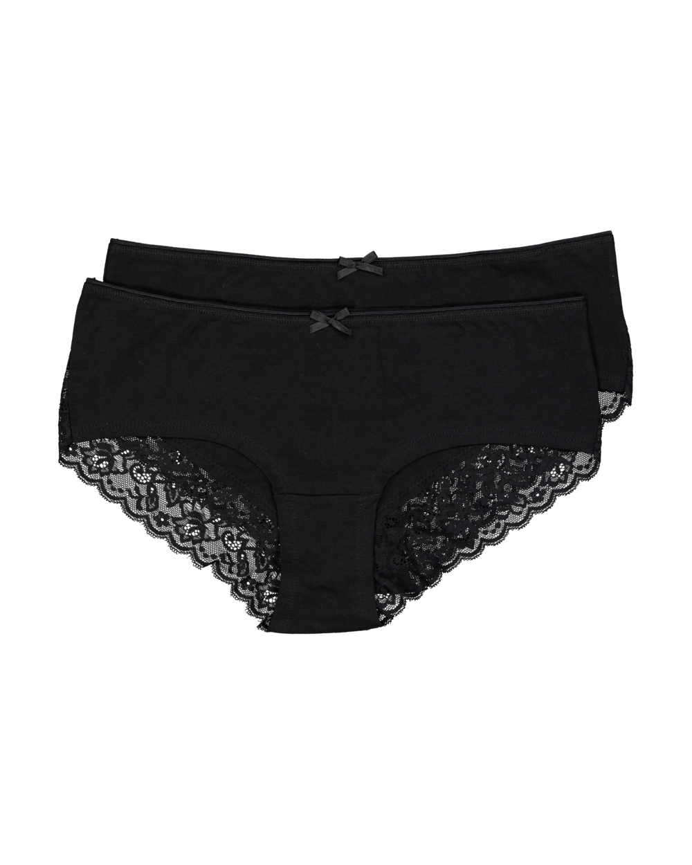 Lacy Slip - Zwart