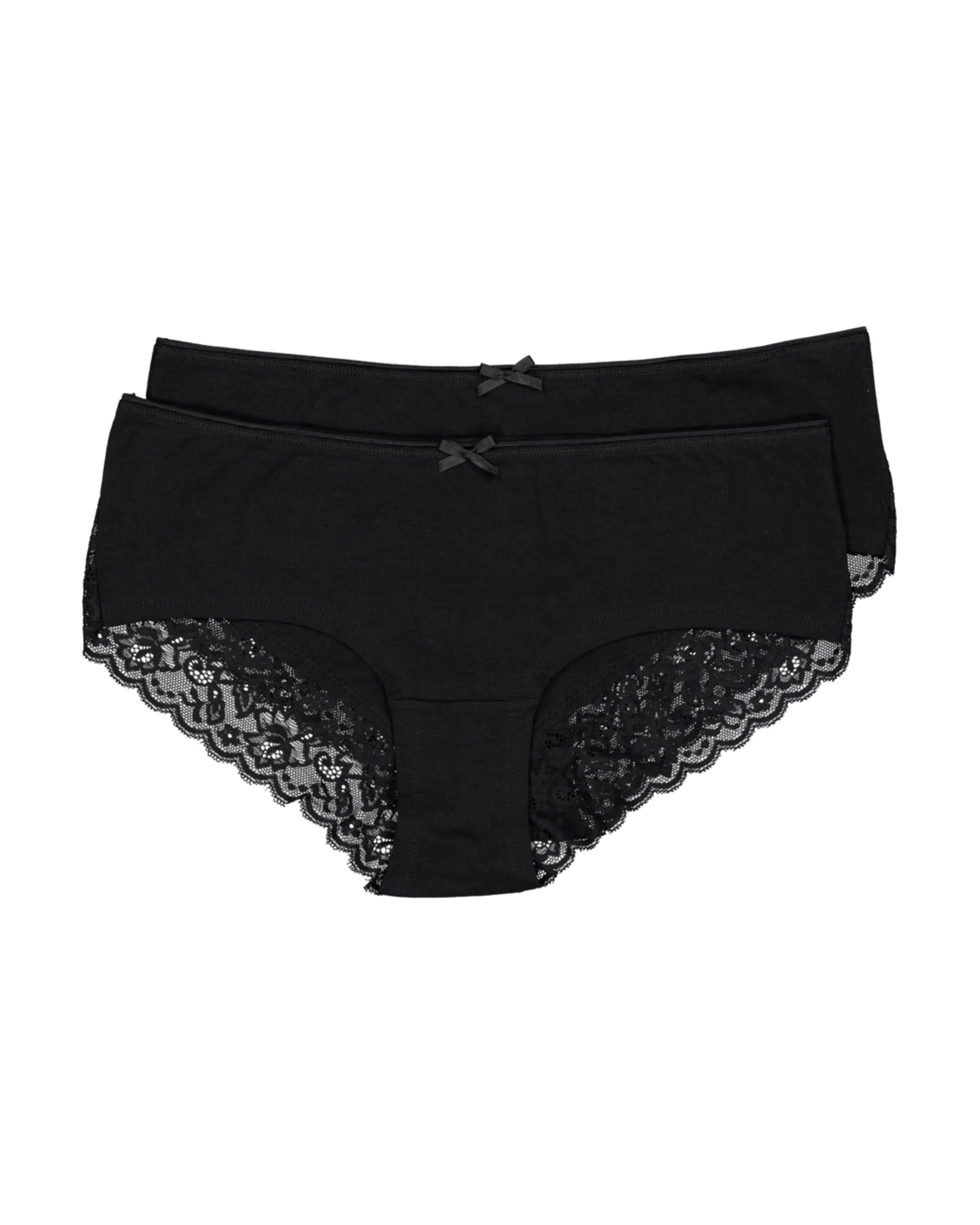 Lacy Slip - Zwart