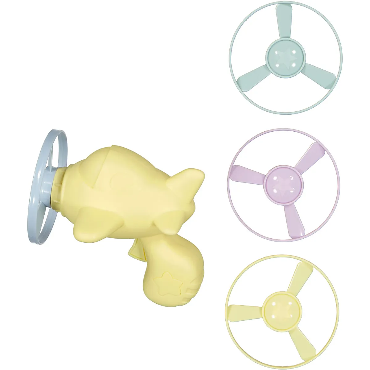 Speelgoed vliegtuig - Geel