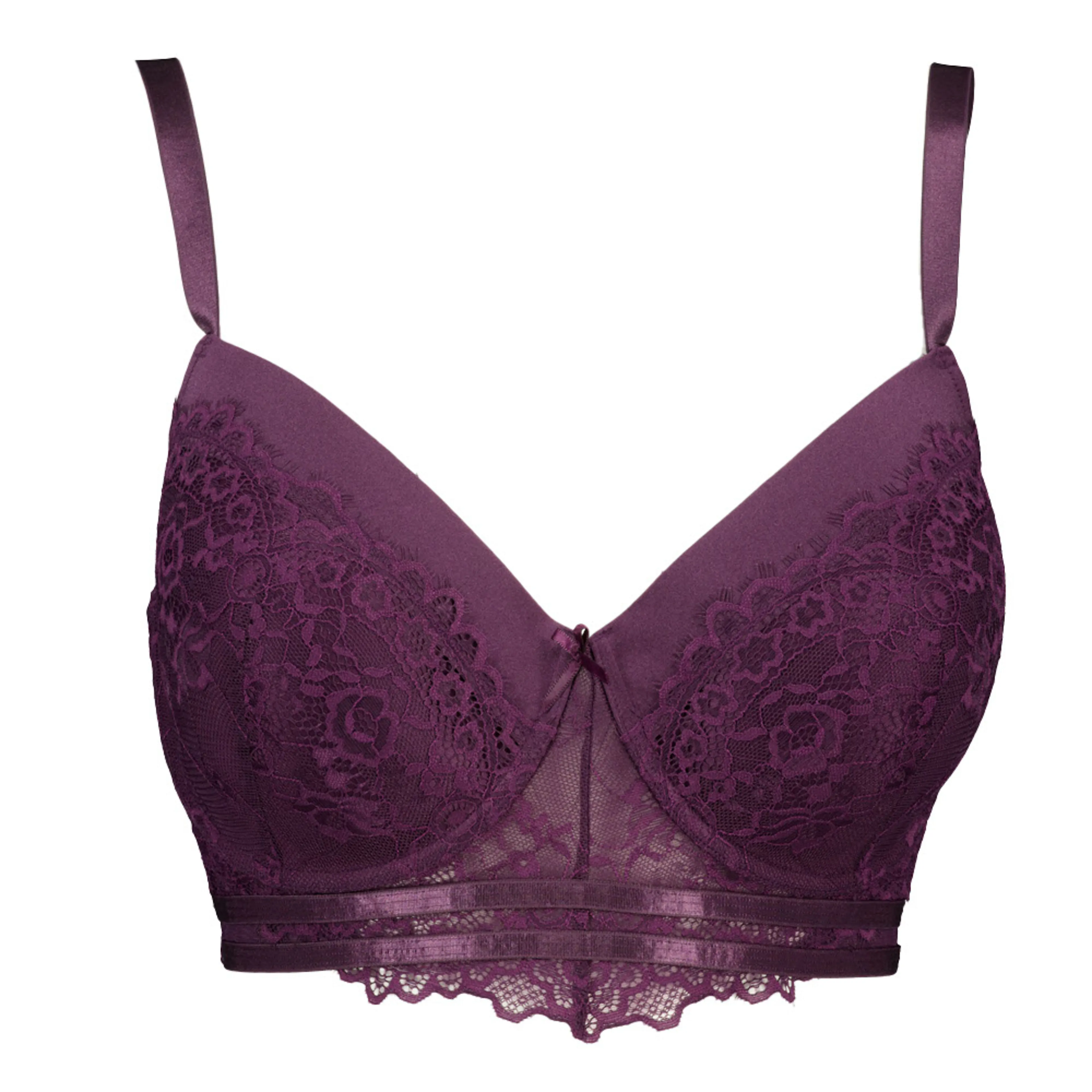 Soutien-gorge padd� - Violet