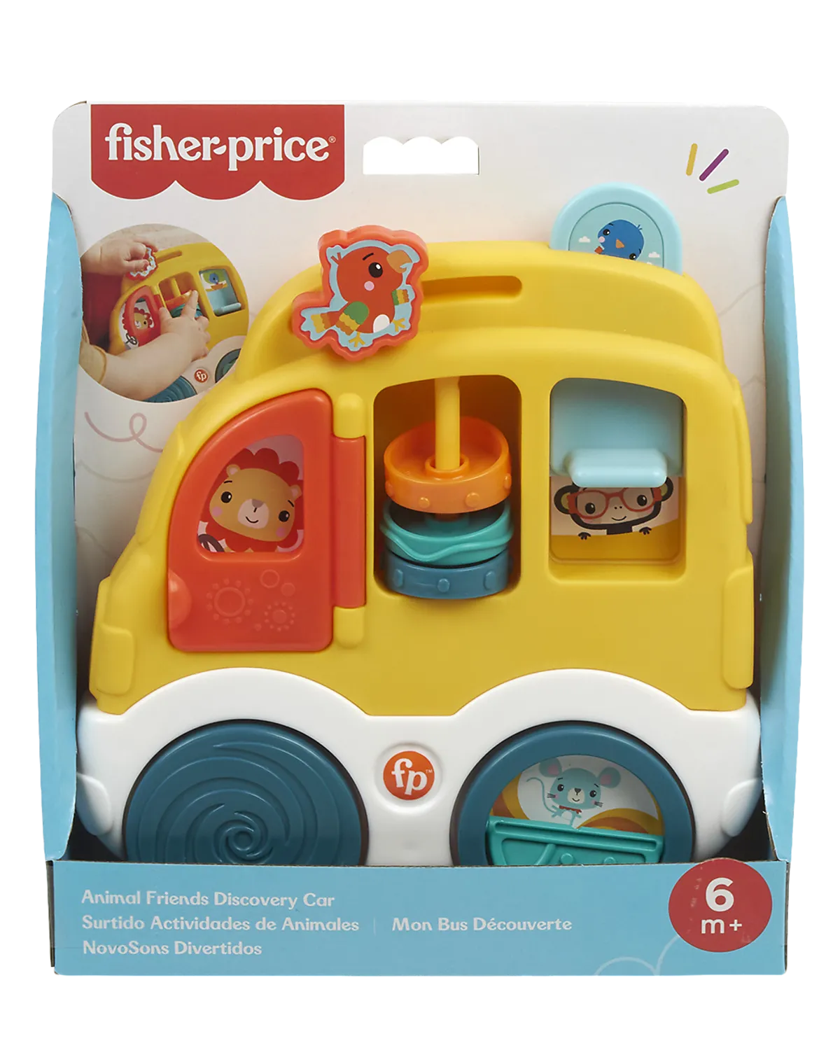 Jouet rotatif - Jaune