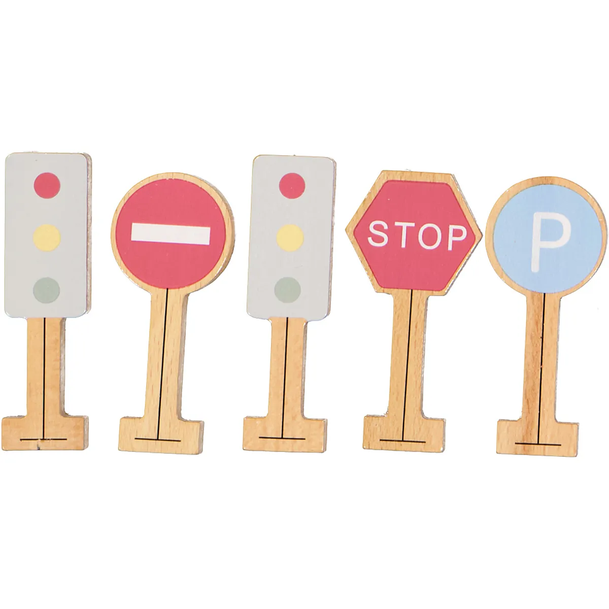 Speelgoed verkeersborden - Groen