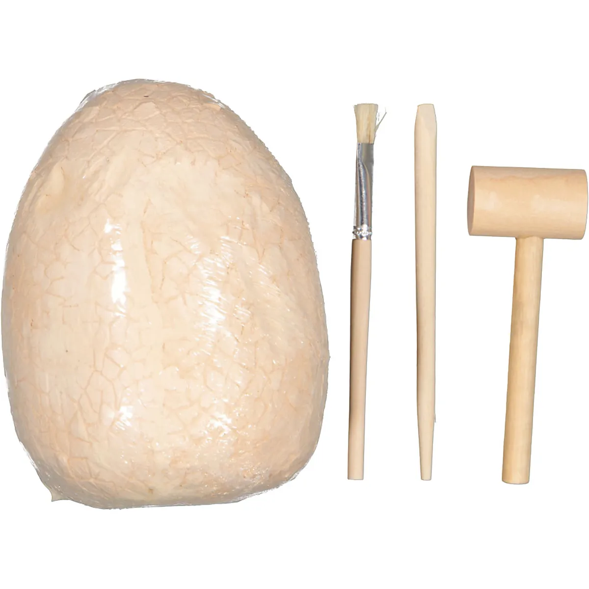 Dinosaure dans un œuf - Beige