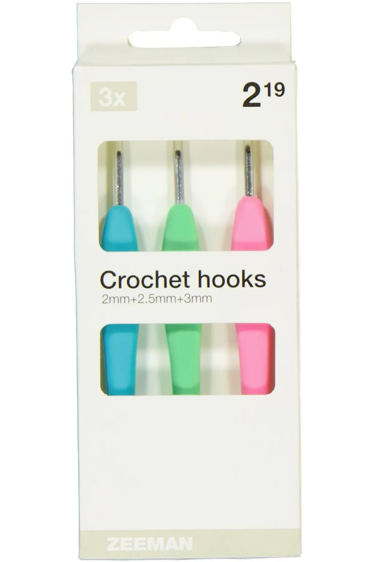 Agujas de ganchillo - Multicolor