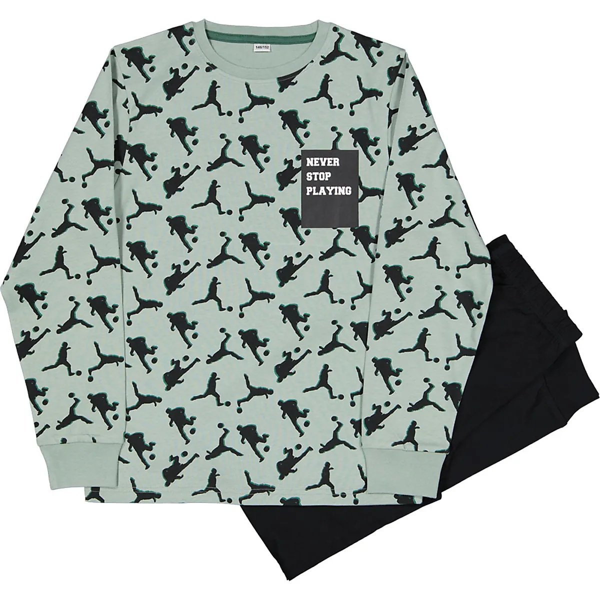 Pyjama - Grün