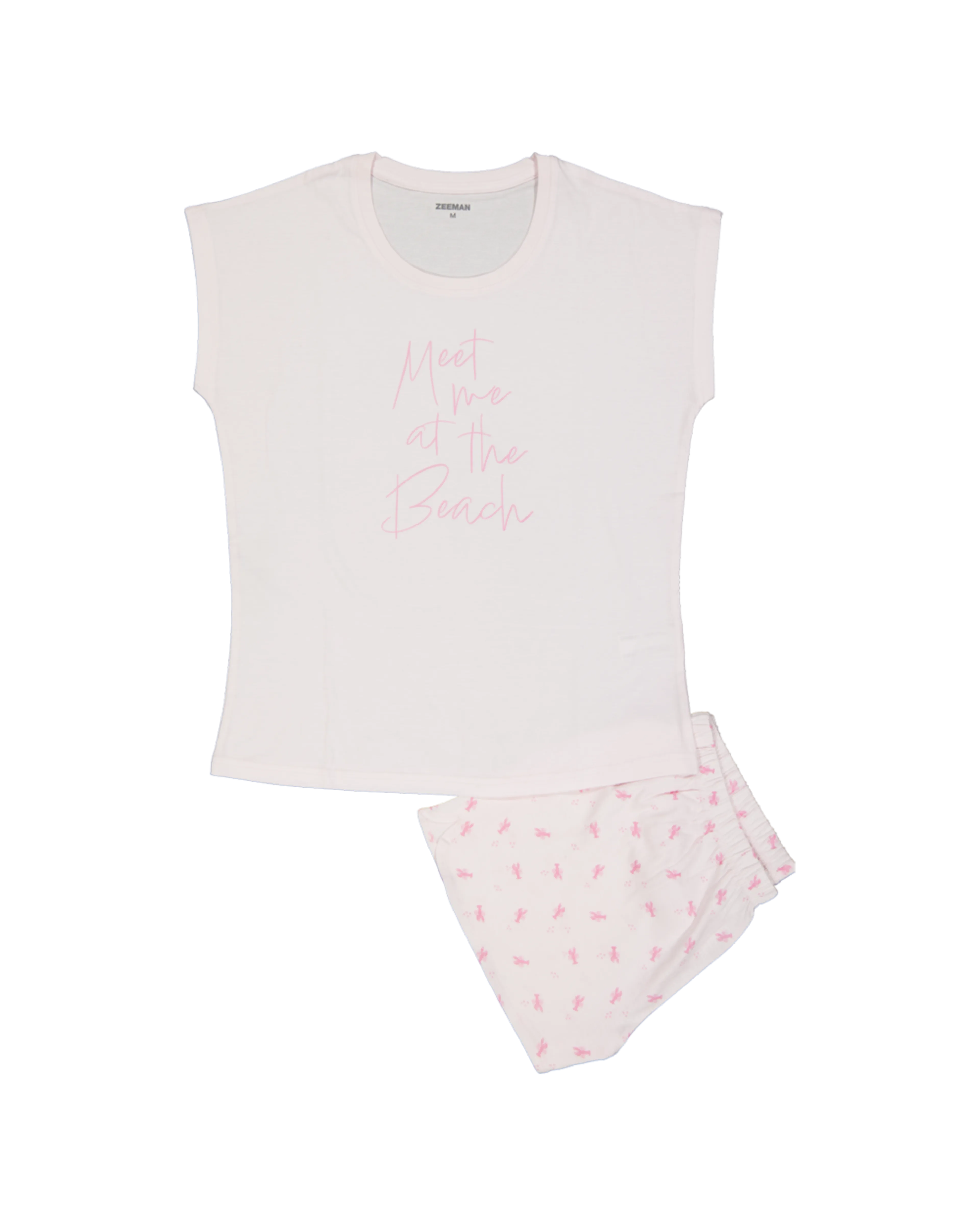 Pijama corto - Rosa