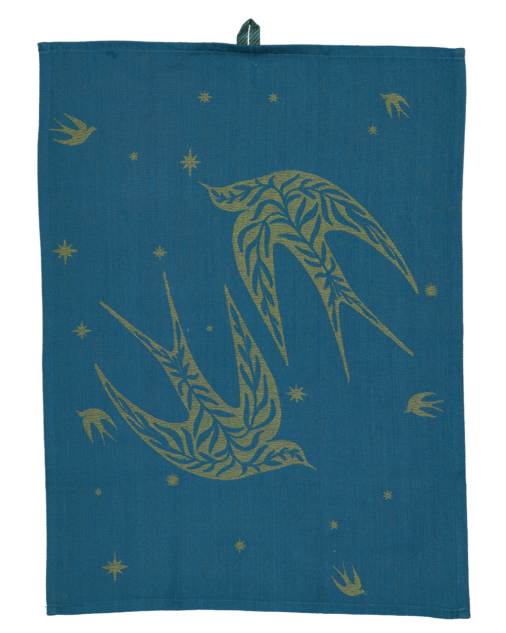 Theedoek - Blauw afbeelding