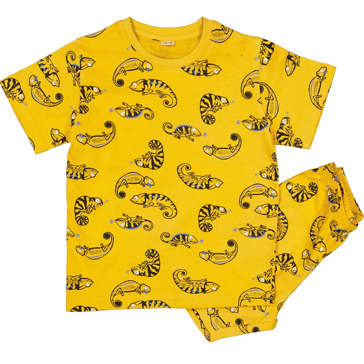 Pijama curto - Amarelo